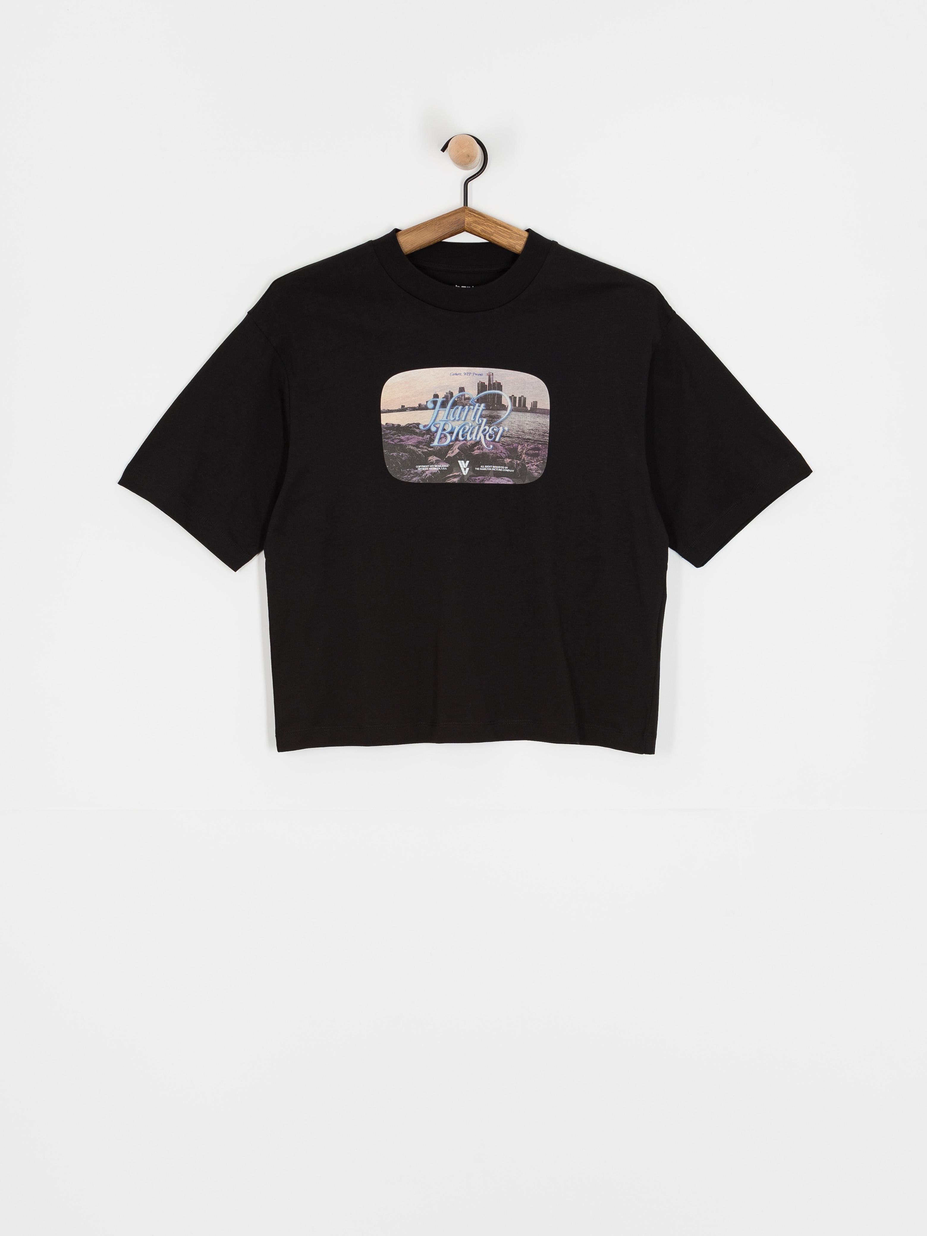 Tričko Carhartt WIP Greatest Flicks Wmn (black)