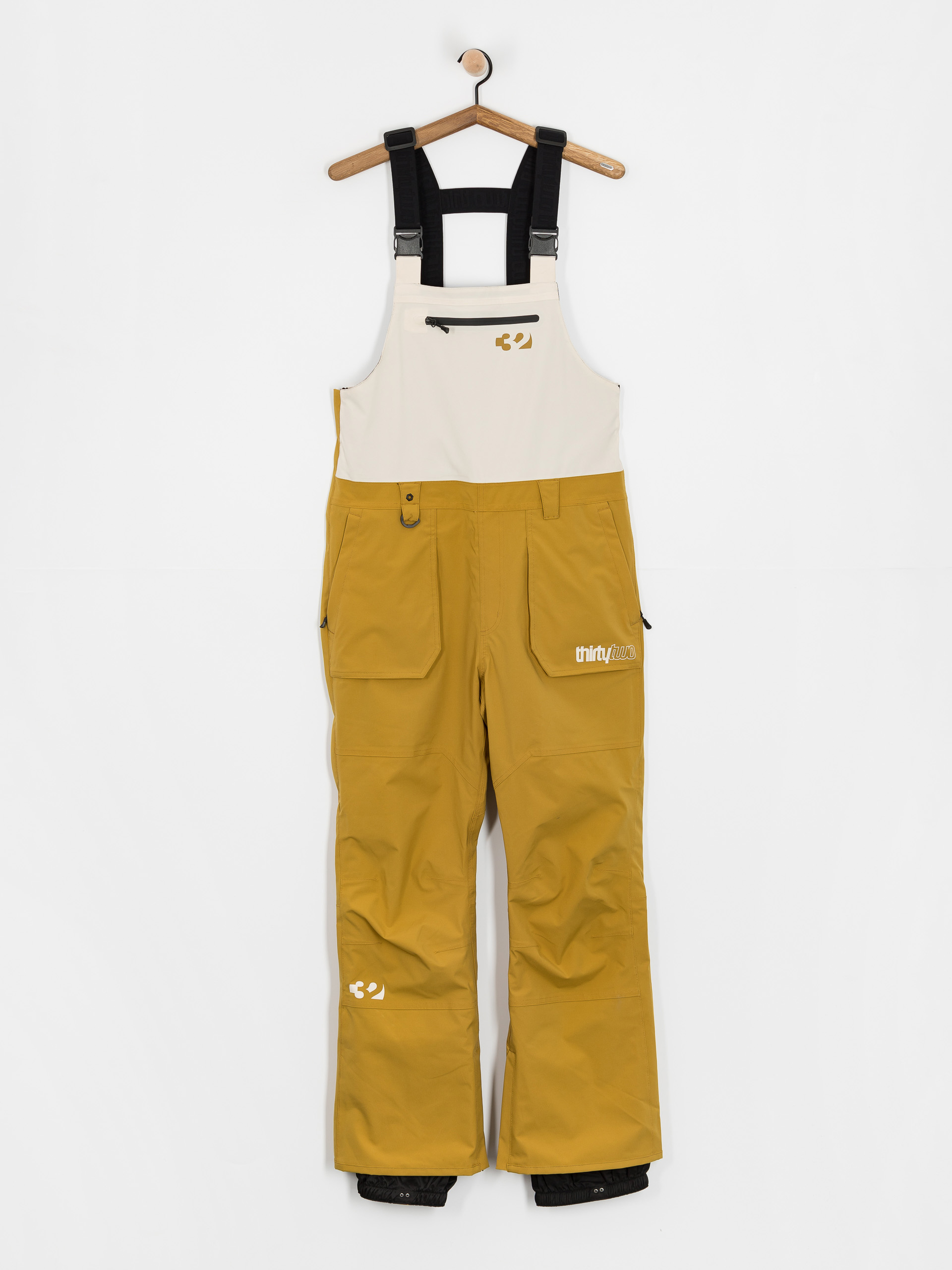 Snowboardové nohavice ThirtyTwo Basement Bib JR (tan)