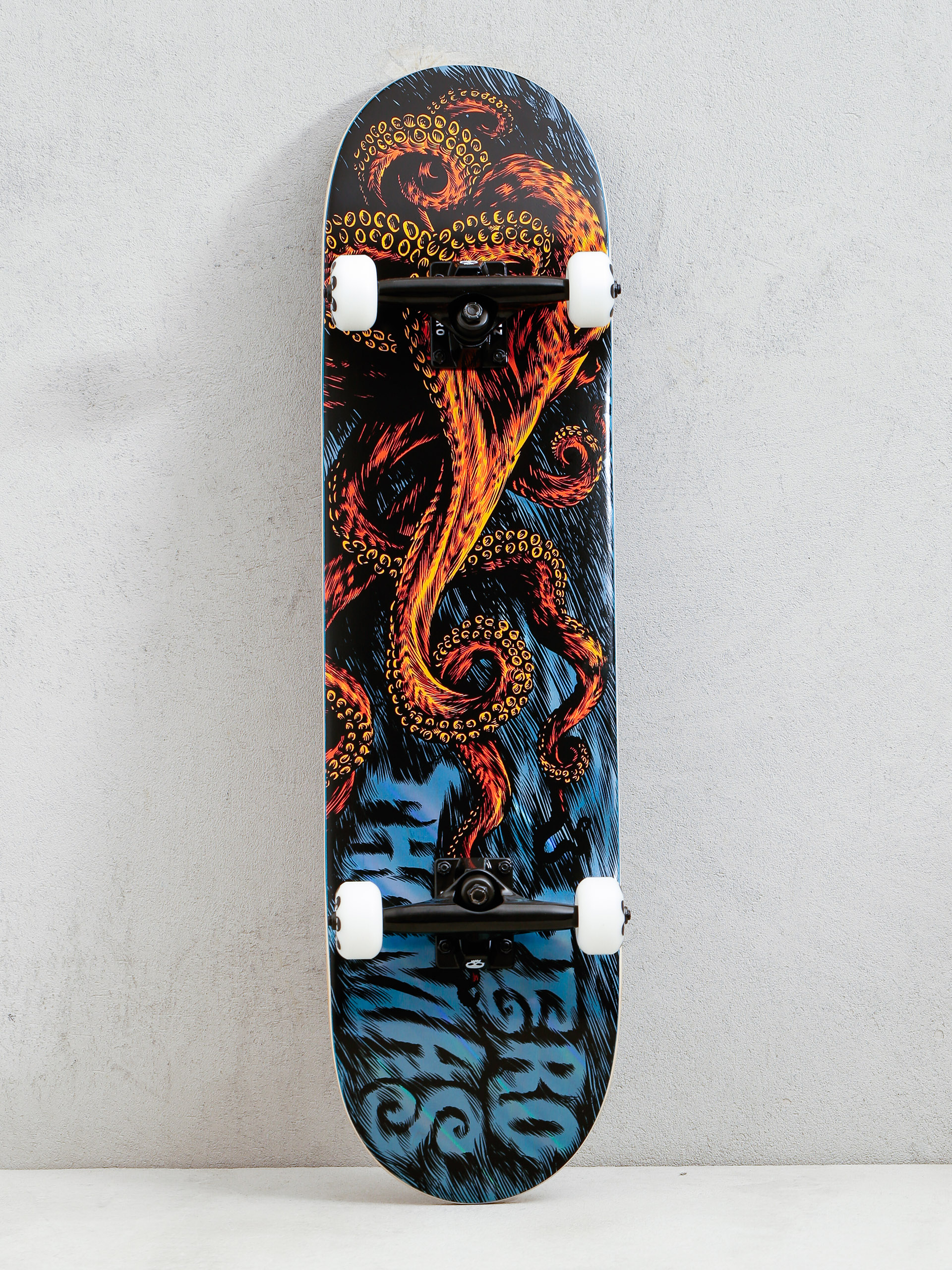 Skateboard Zero Thomas Octopus (black/orange/blue)