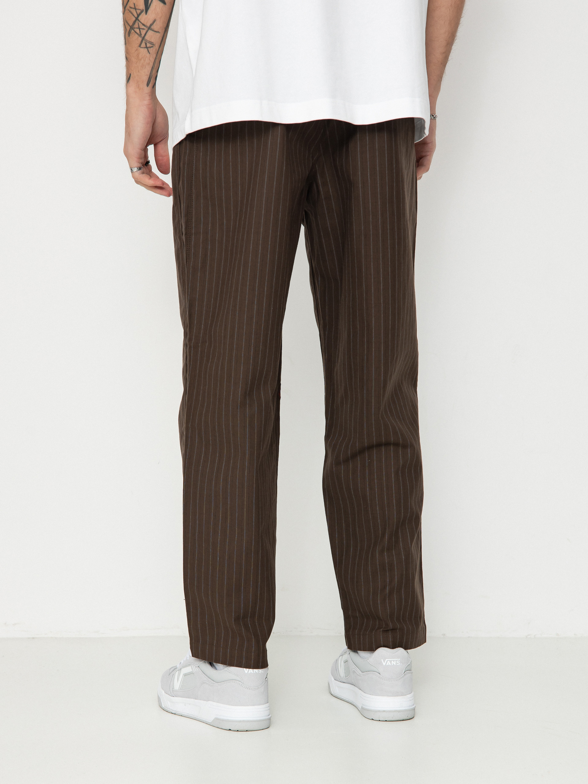 Nohavice Volcom Skate Vitals Remy S (dark brown)