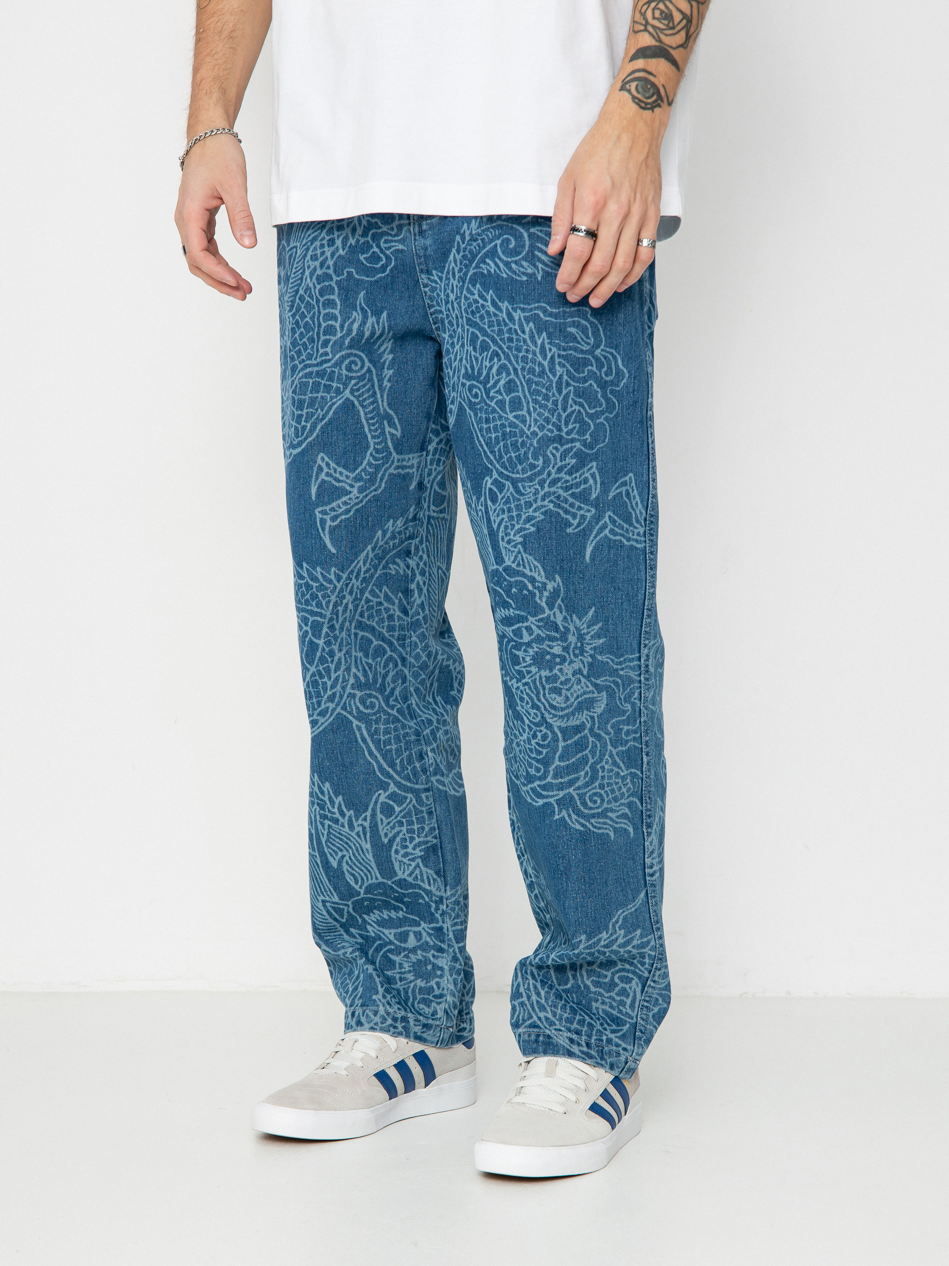 Nohavice RipNDip Haku Denim (dark wash)