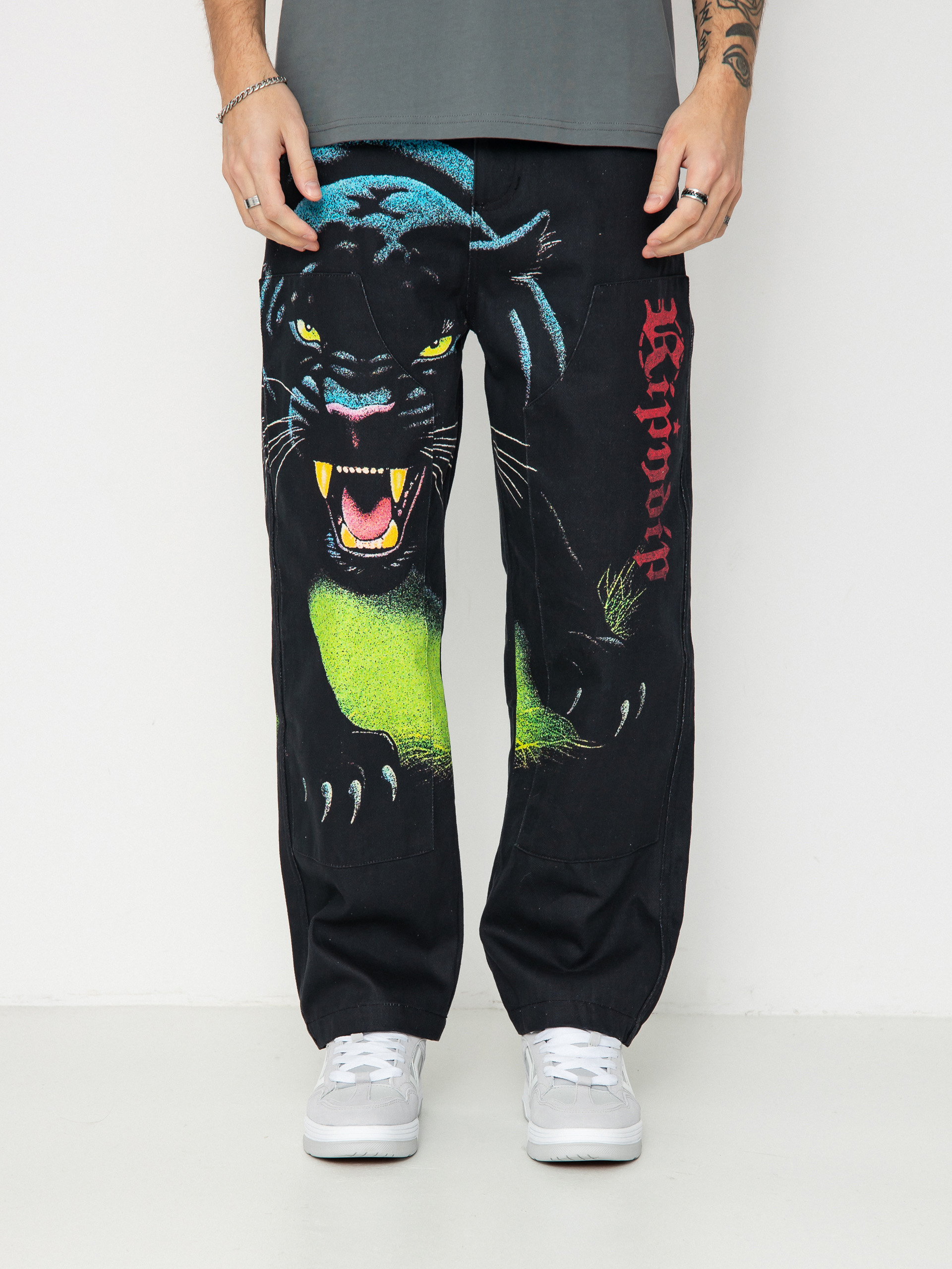 Nohavice RipNDip Fein Double Knee (black)