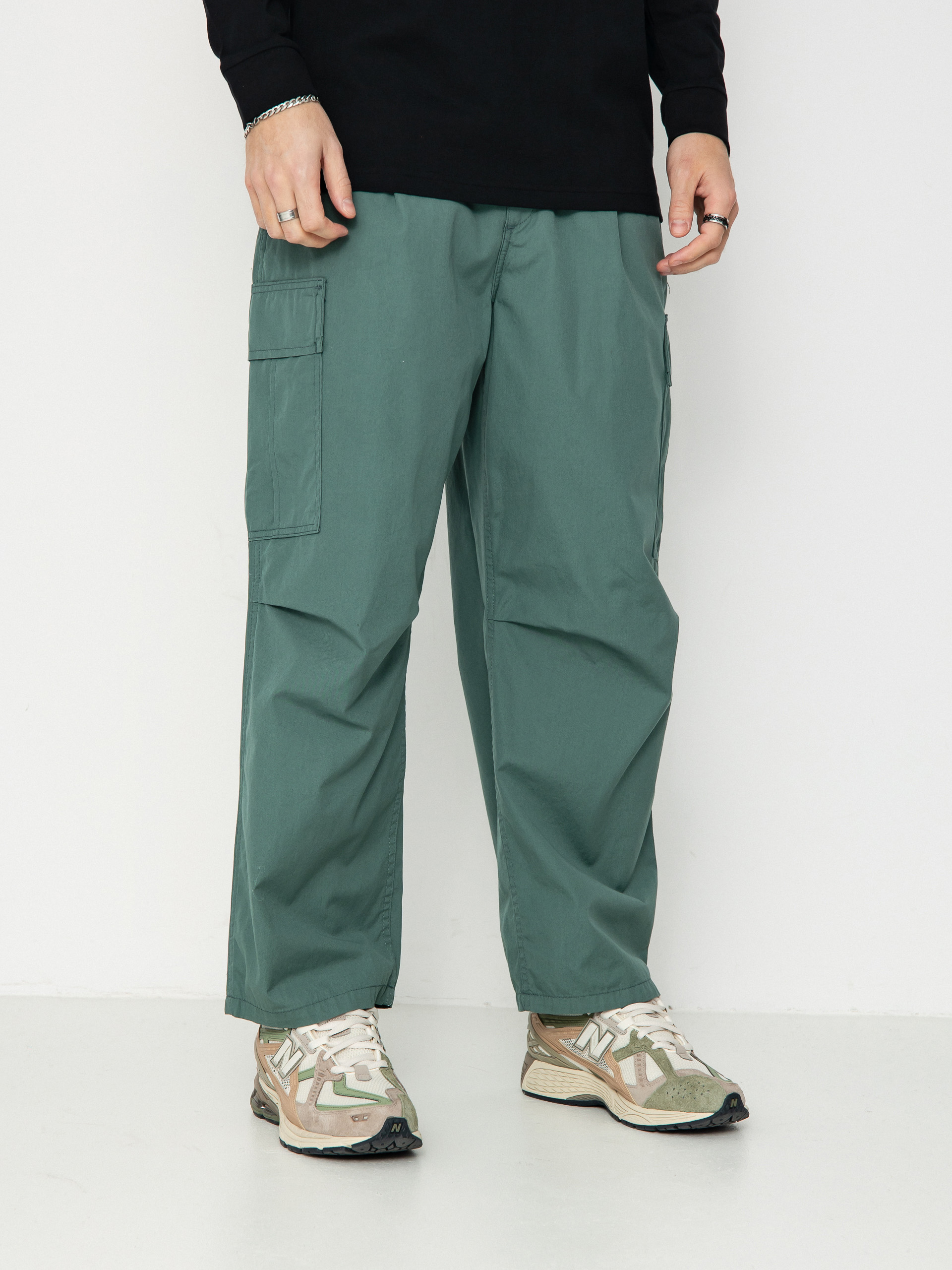 Nohavice Carhartt WIP Cole Cargo (silver pine)