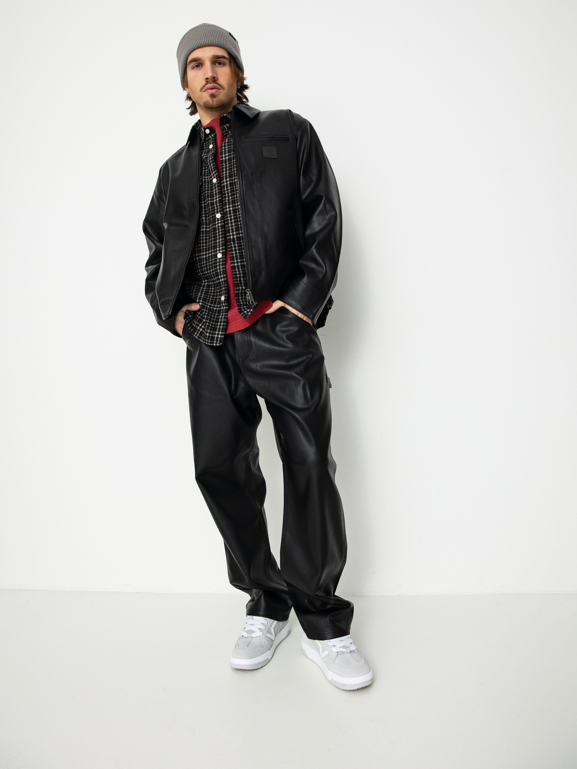 Nohavice Carhartt WIP Single Knee (black)