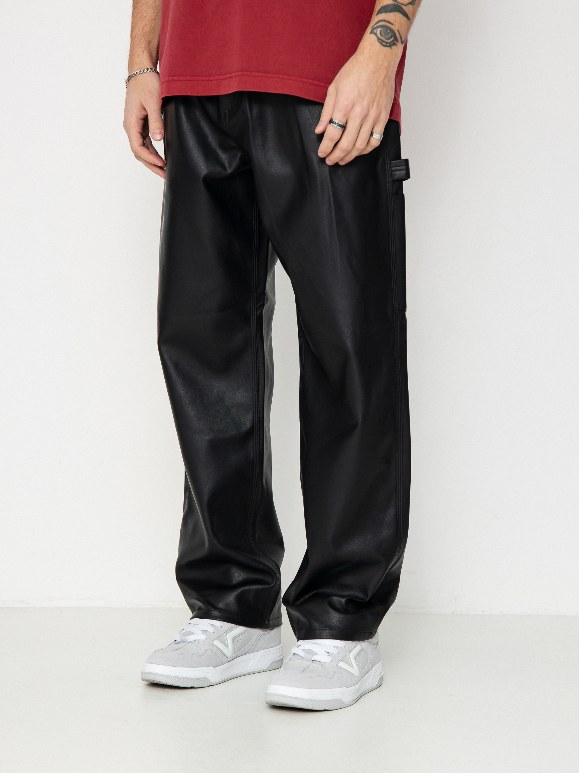 Nohavice Carhartt WIP Single Knee (black)