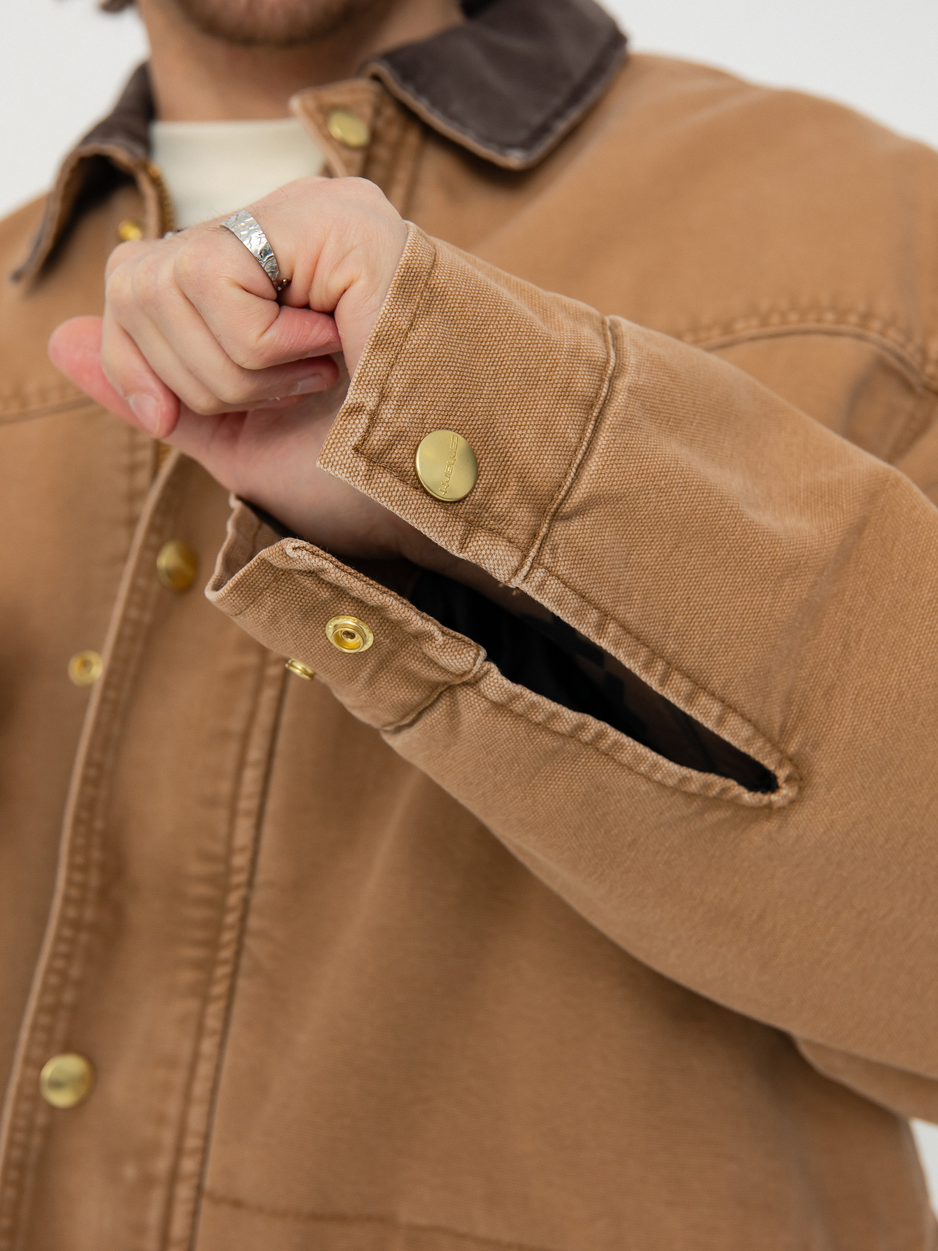Bunda Carhartt WIP OG Santa Fe Coat (hamilton brown/tobacco)