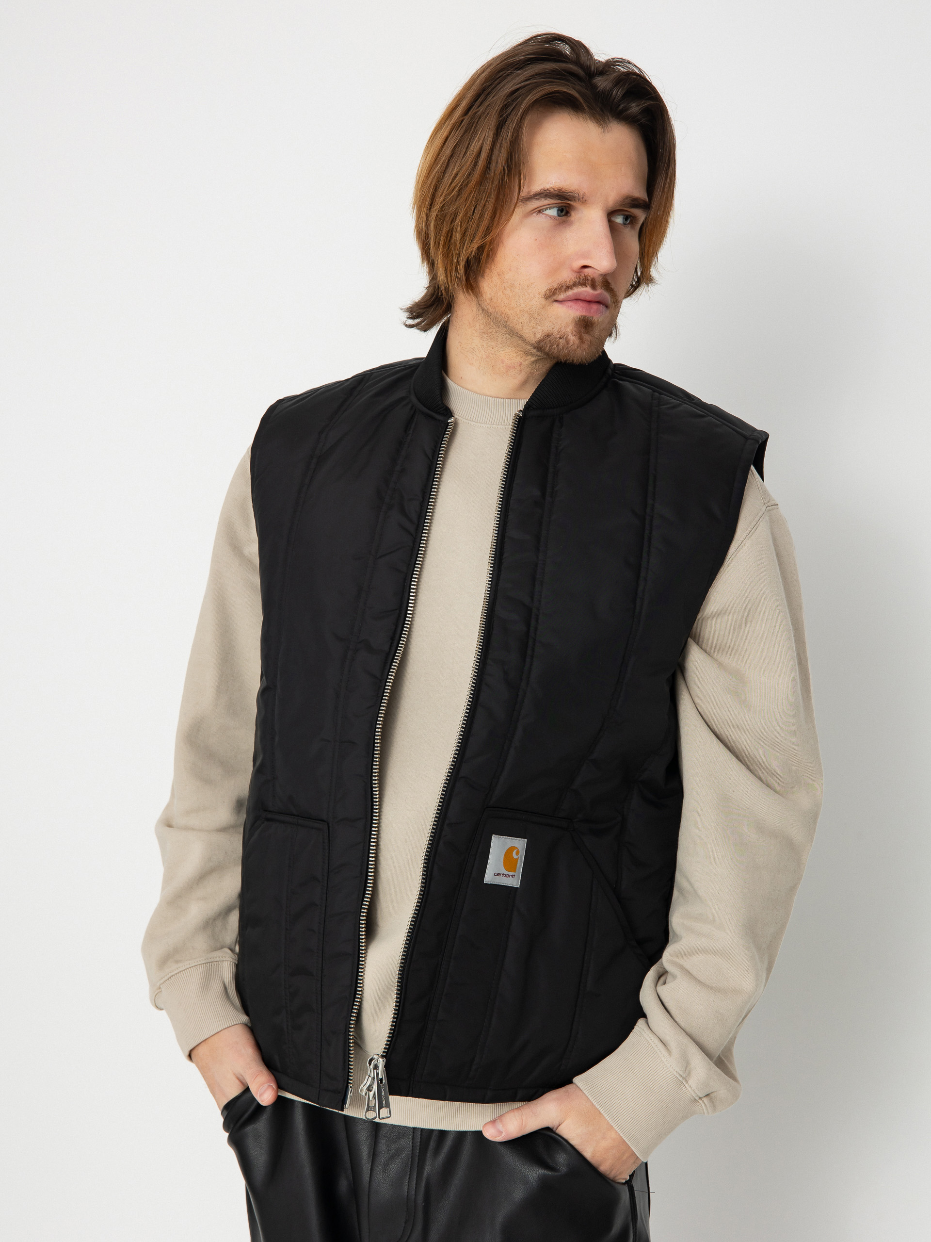 Vesta Carhartt WIP Lachlan Vest (black)