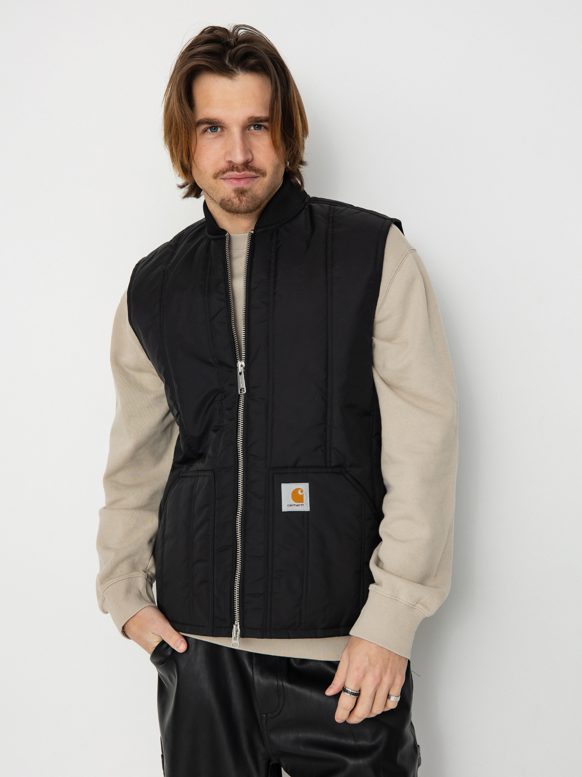 Vesta Carhartt WIP Lachlan Vest (black)