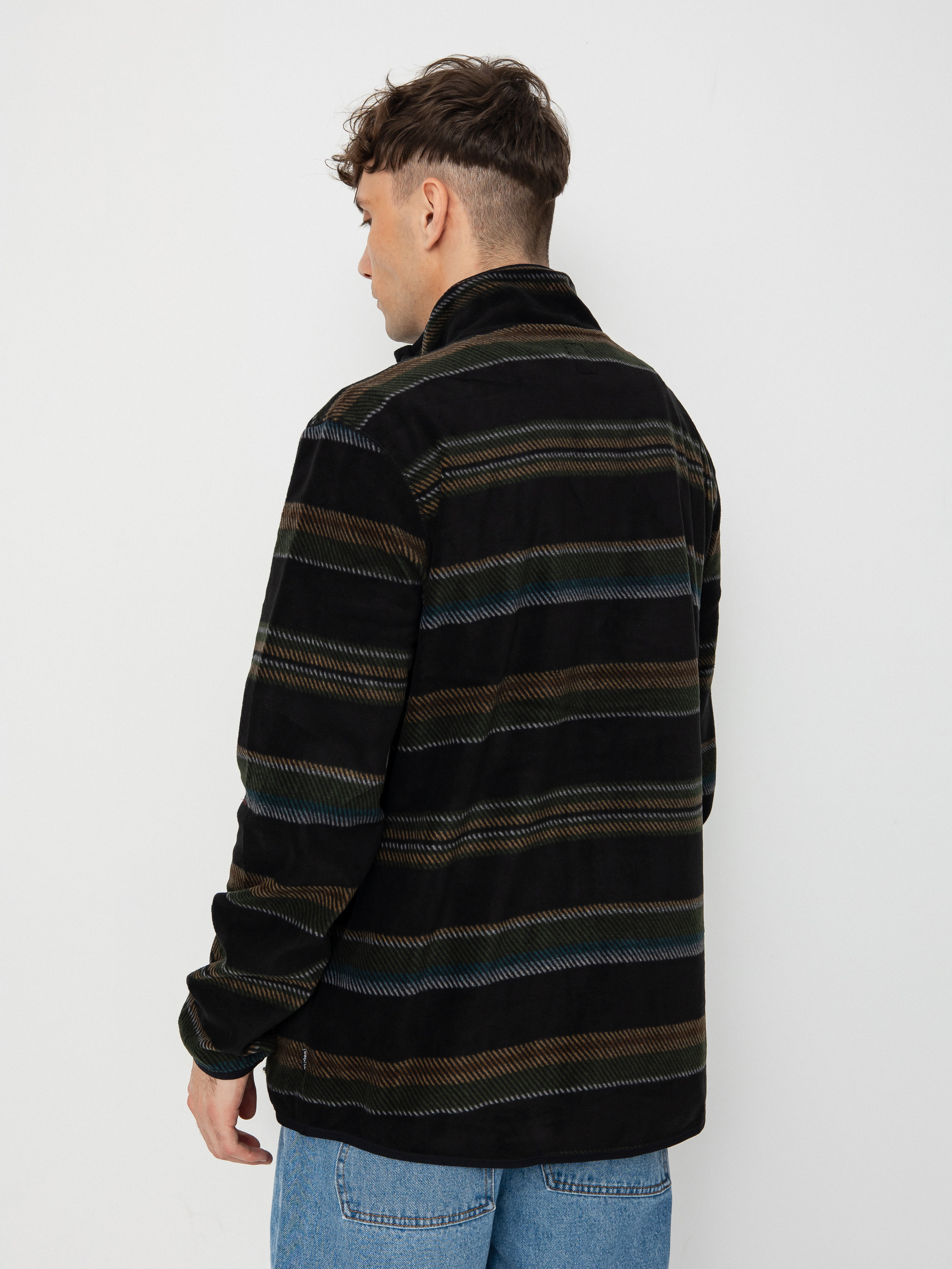 Pánska Termomikina  Etnies Woodsman Anorak (black/olive)