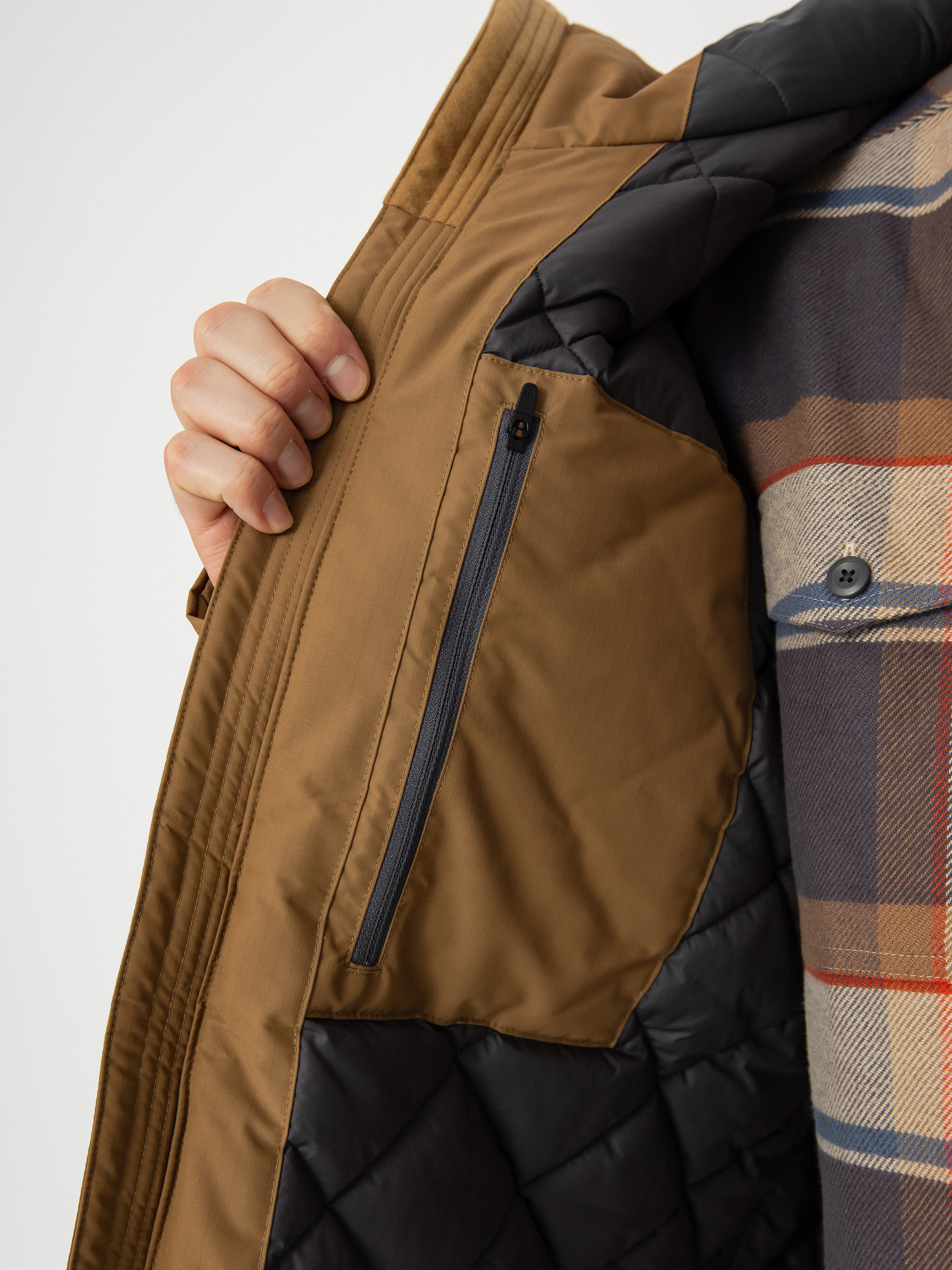 Bunda Patagonia Windshadow Parka (coriander brown)