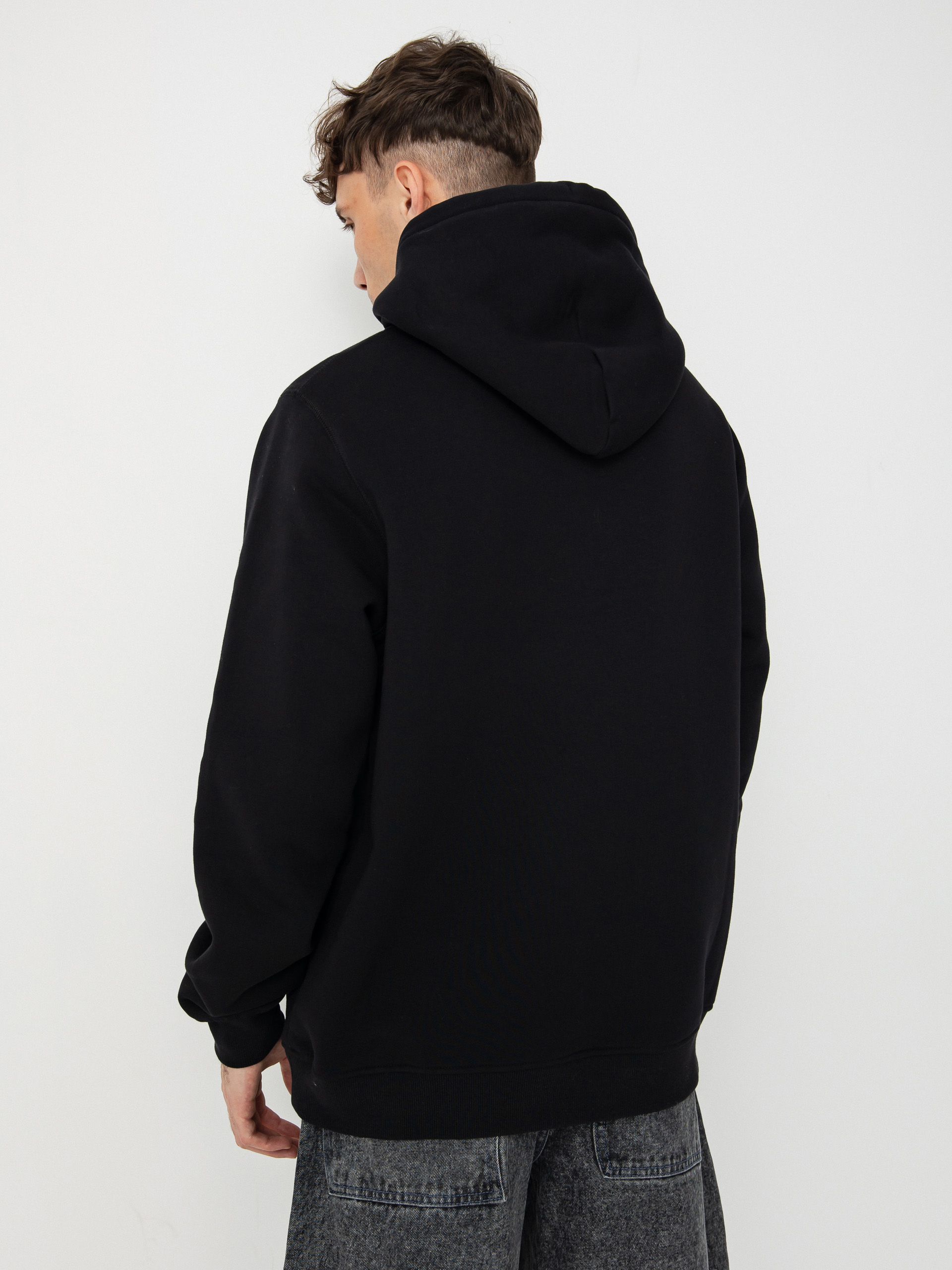 Mikina s kapucňou Palto Topography HD (black)