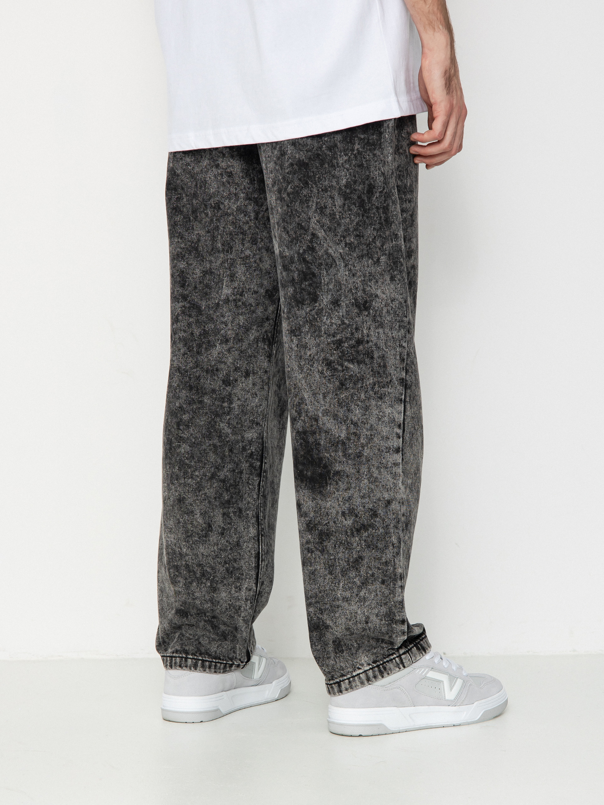 Nohavice Spitfire Bg Fl Denim (black stone wash)