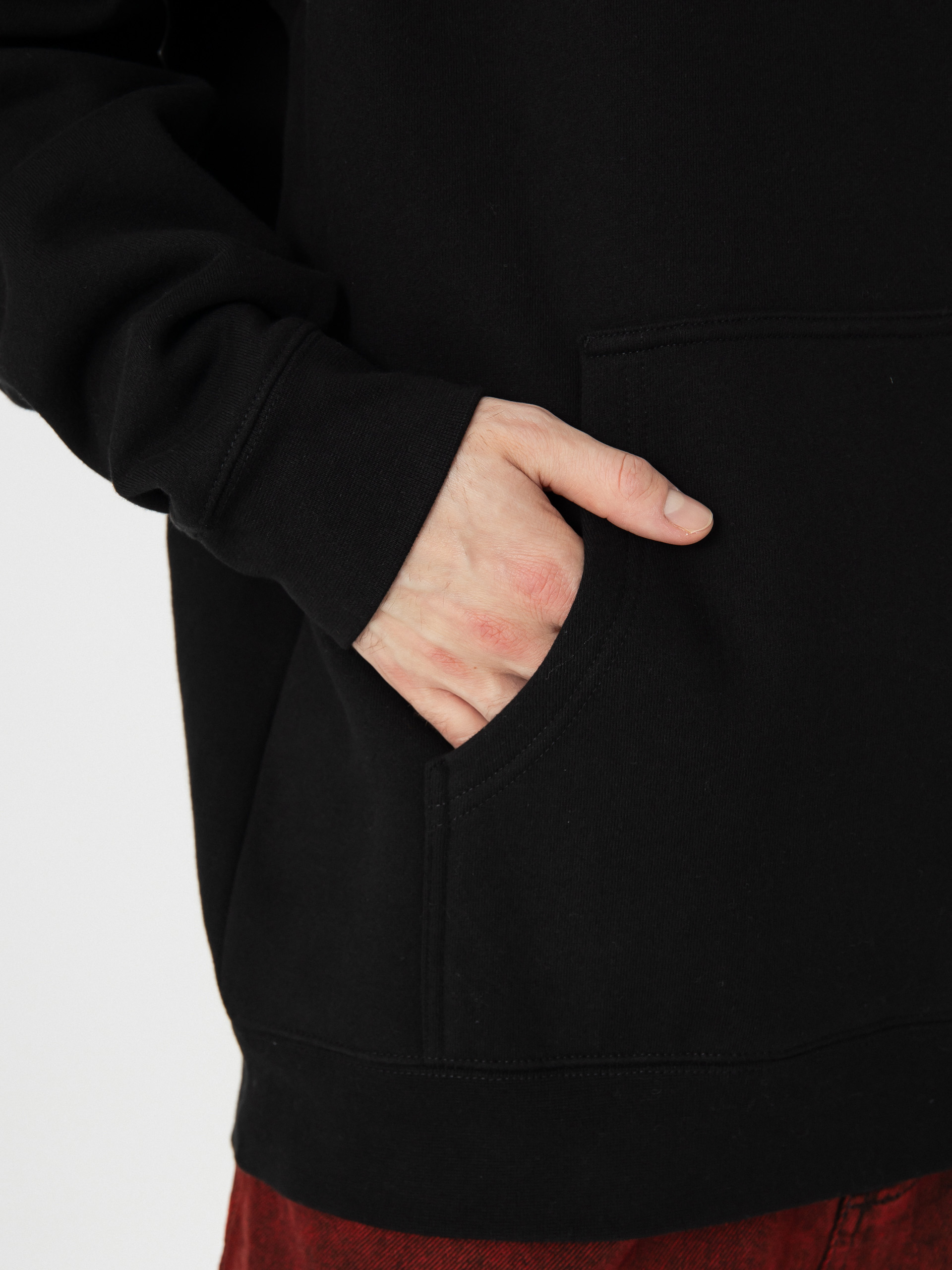 Mikina s kapucňou Spitfire Immortal Fire HD (black)