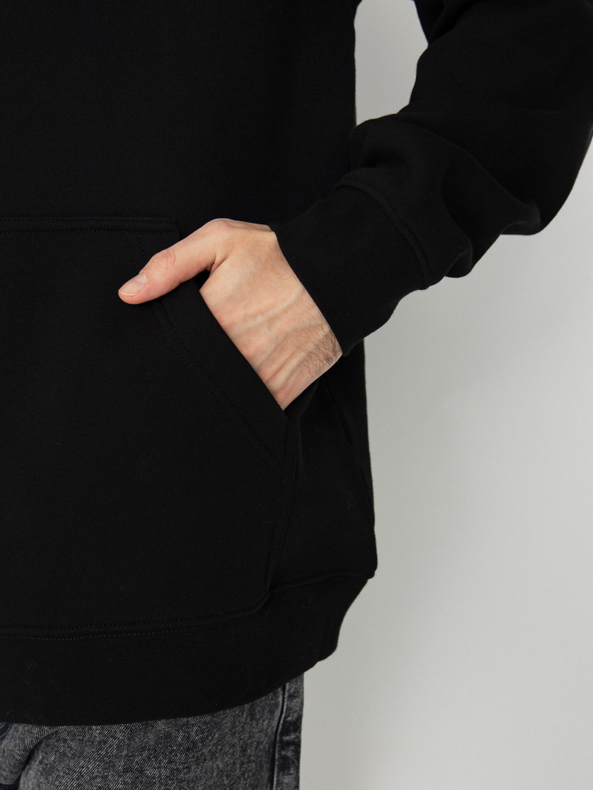 Mikina s kapucňou Dime Rawdon HD (black)