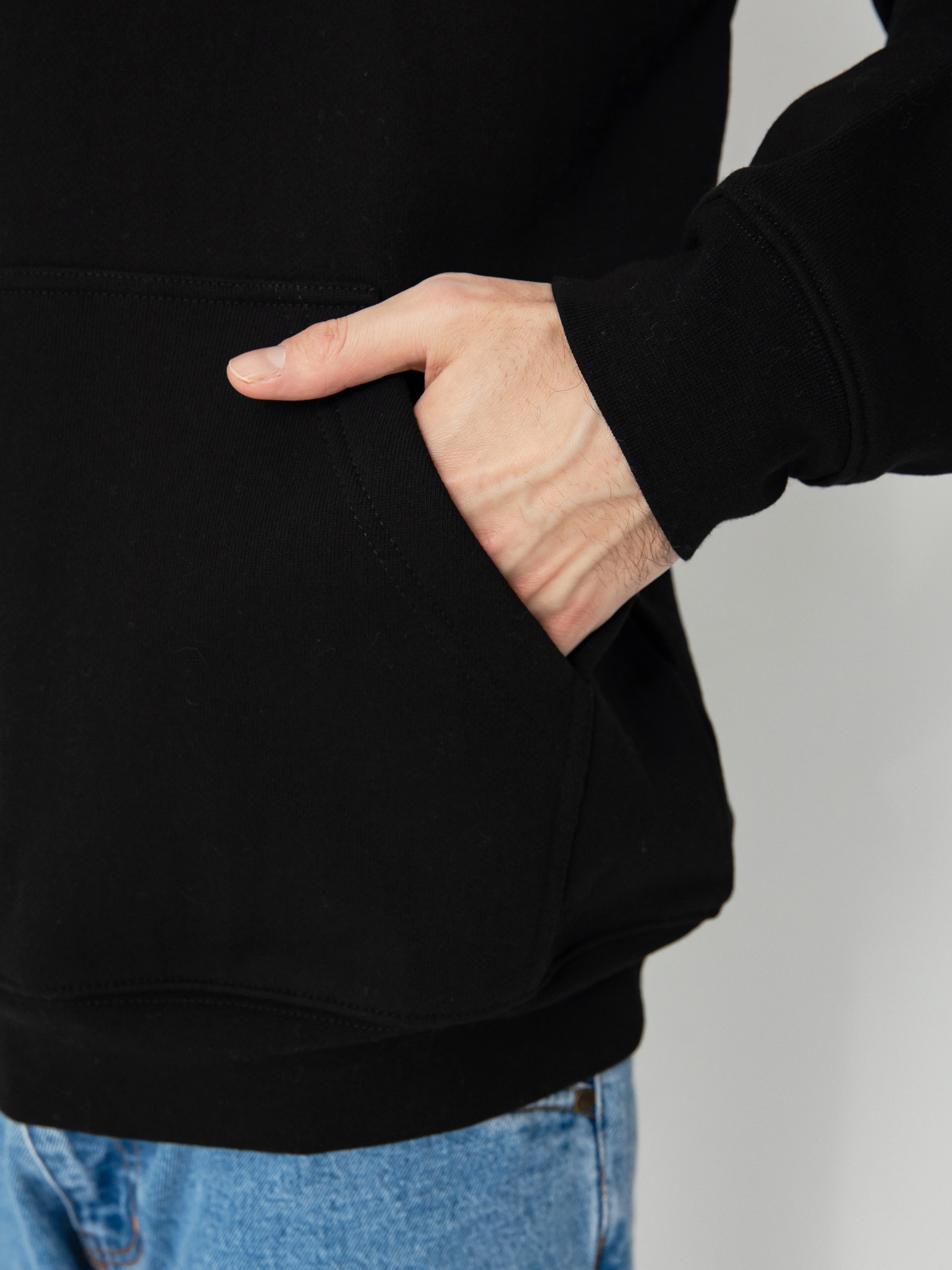 Mikina s kapucňou Dime Classic Small Logo HD (black)