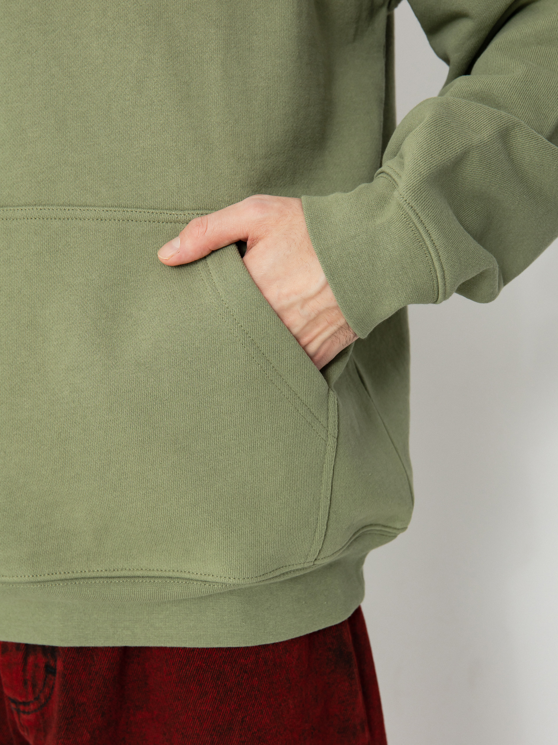 Mikina s kapucňou Dime Classic Small Logo HD (warm khaki)