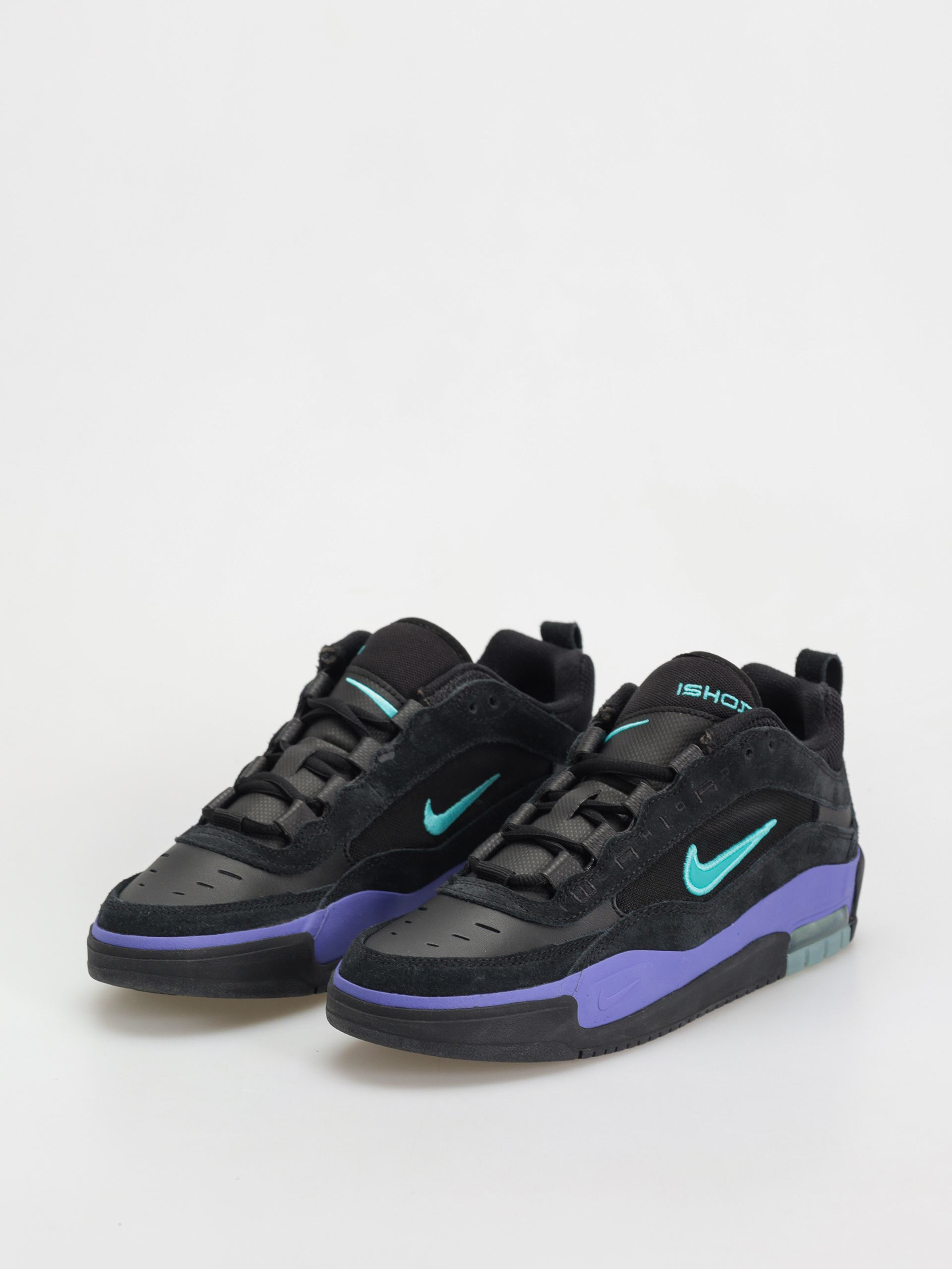 Topánky Nike SB Air Max Ishod (black/dusty cactus black persian violet)