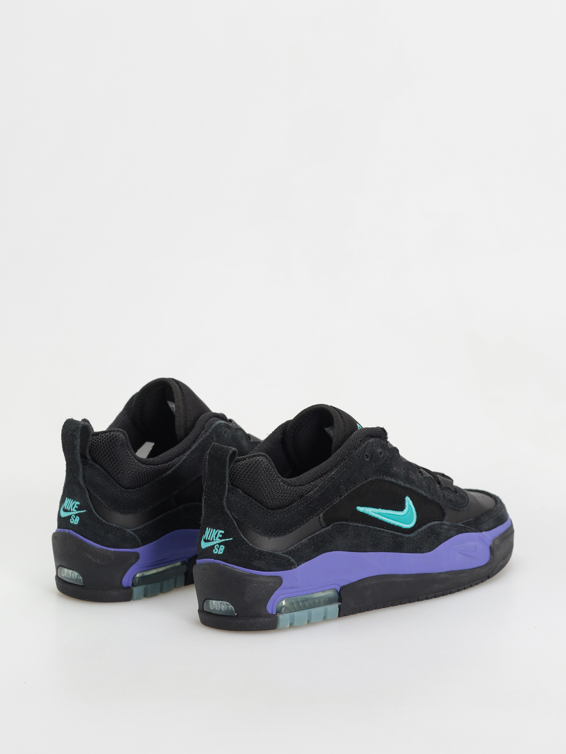 Topánky Nike SB Air Max Ishod (black/dusty cactus black persian violet)