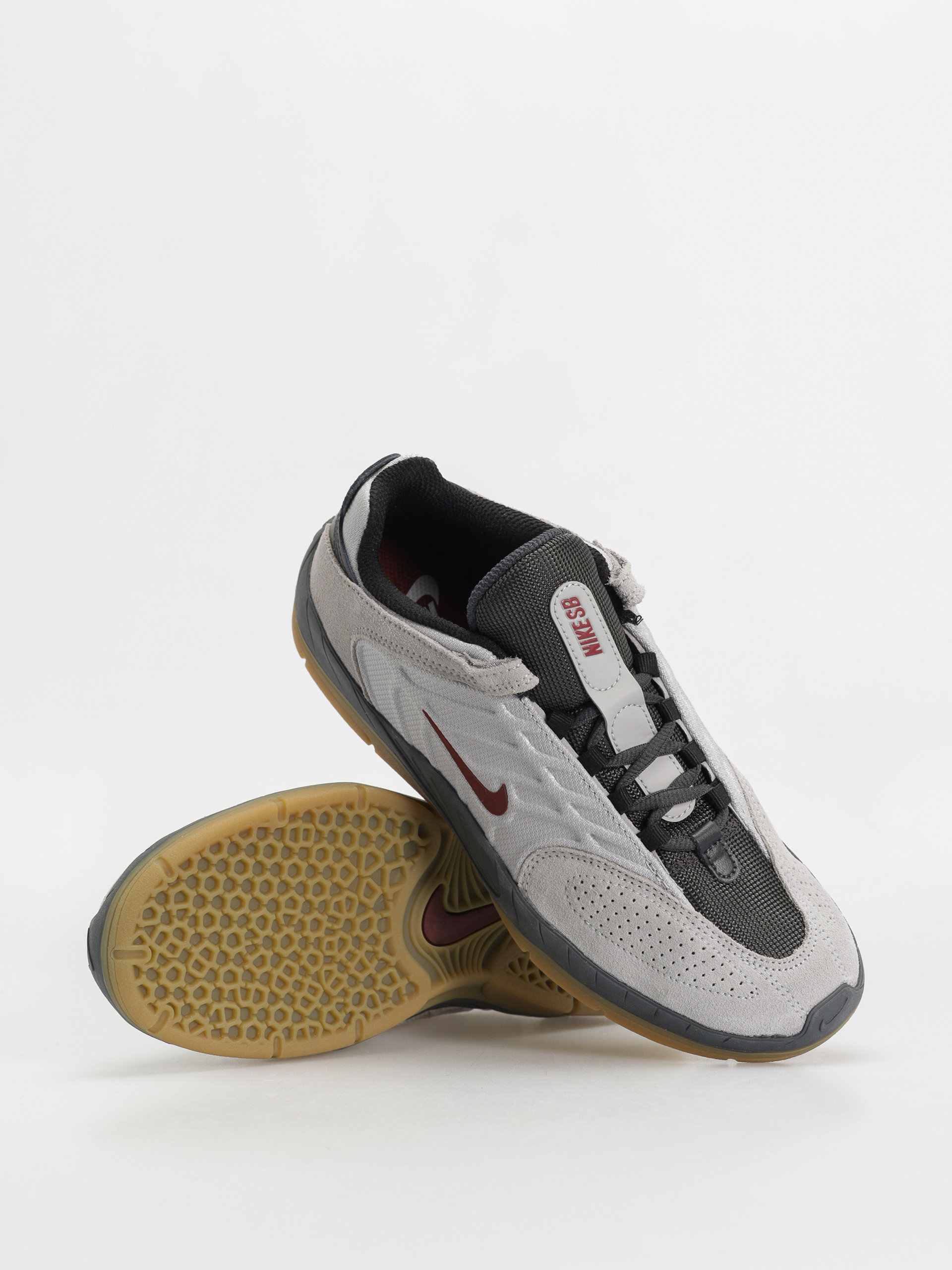 Topánky Nike SB Vertebrae (lt smoke grey/dark team red)