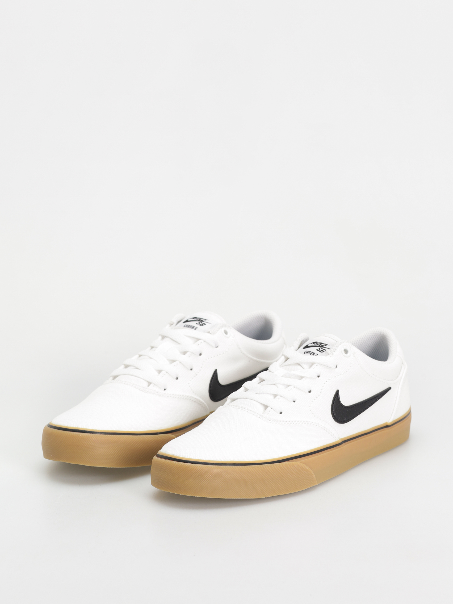 Topánky Nike SB Chron 2 Canvas (white/black white gum light brown)