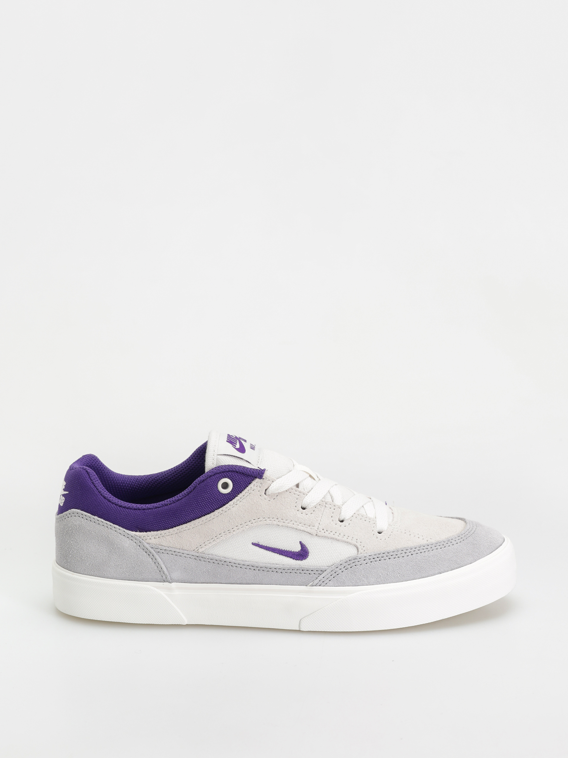 Topánky Nike SB Malor (platinum tint/court purple wolf grey)