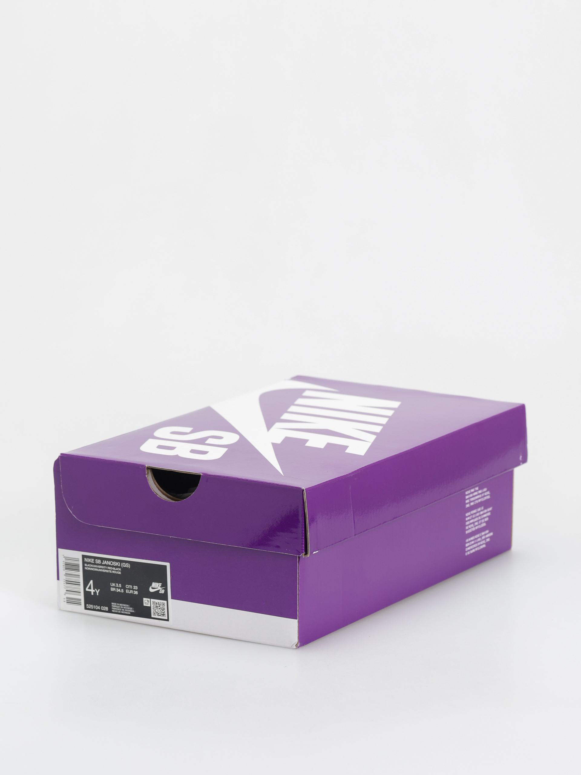 Topánky Nike SB Stefan Janoski JR (black/university red black summit white)