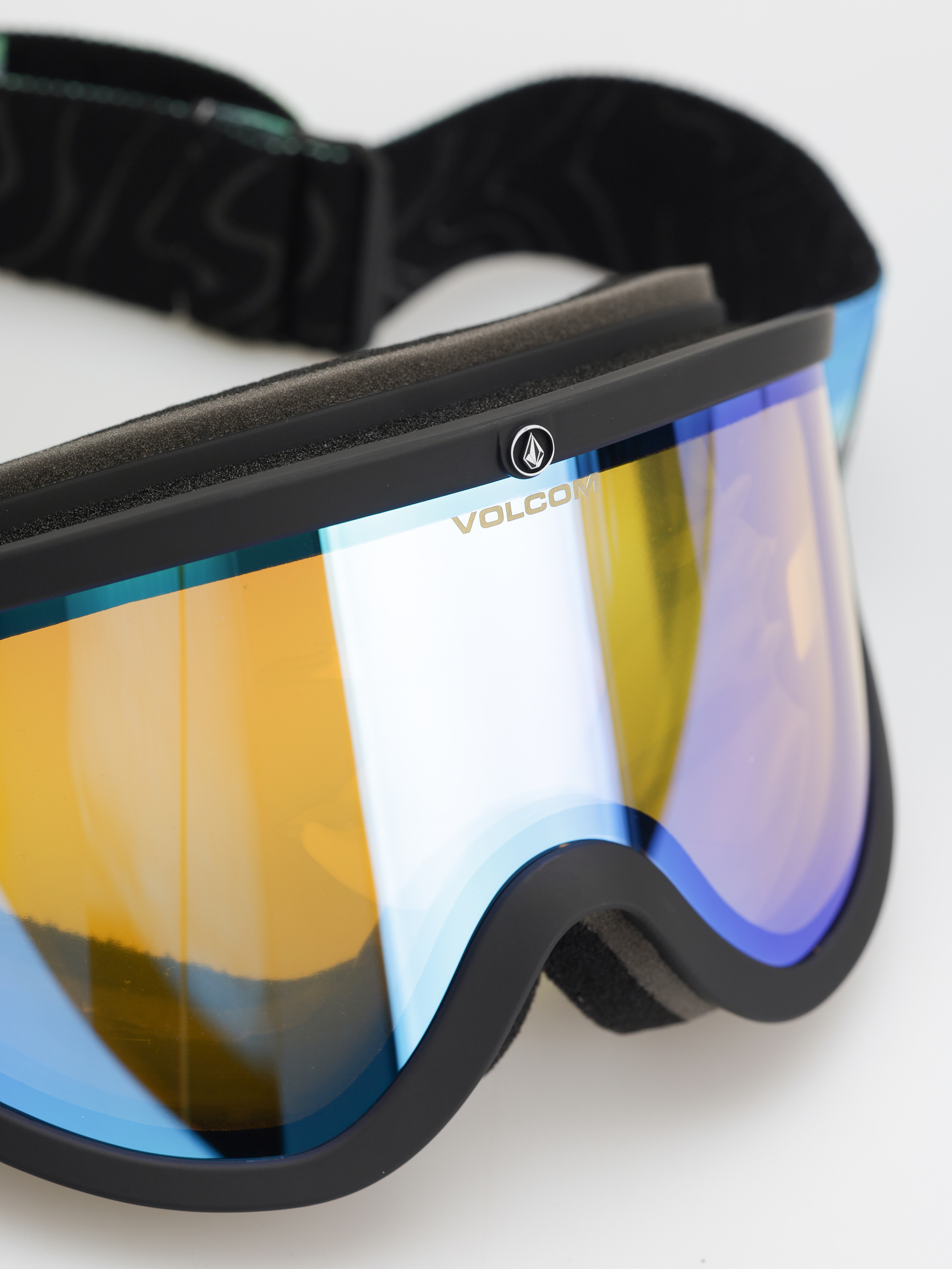 Snowboardové okuliare Volcom Footprints (mike ravelson/ice chrome+bl dark grey)