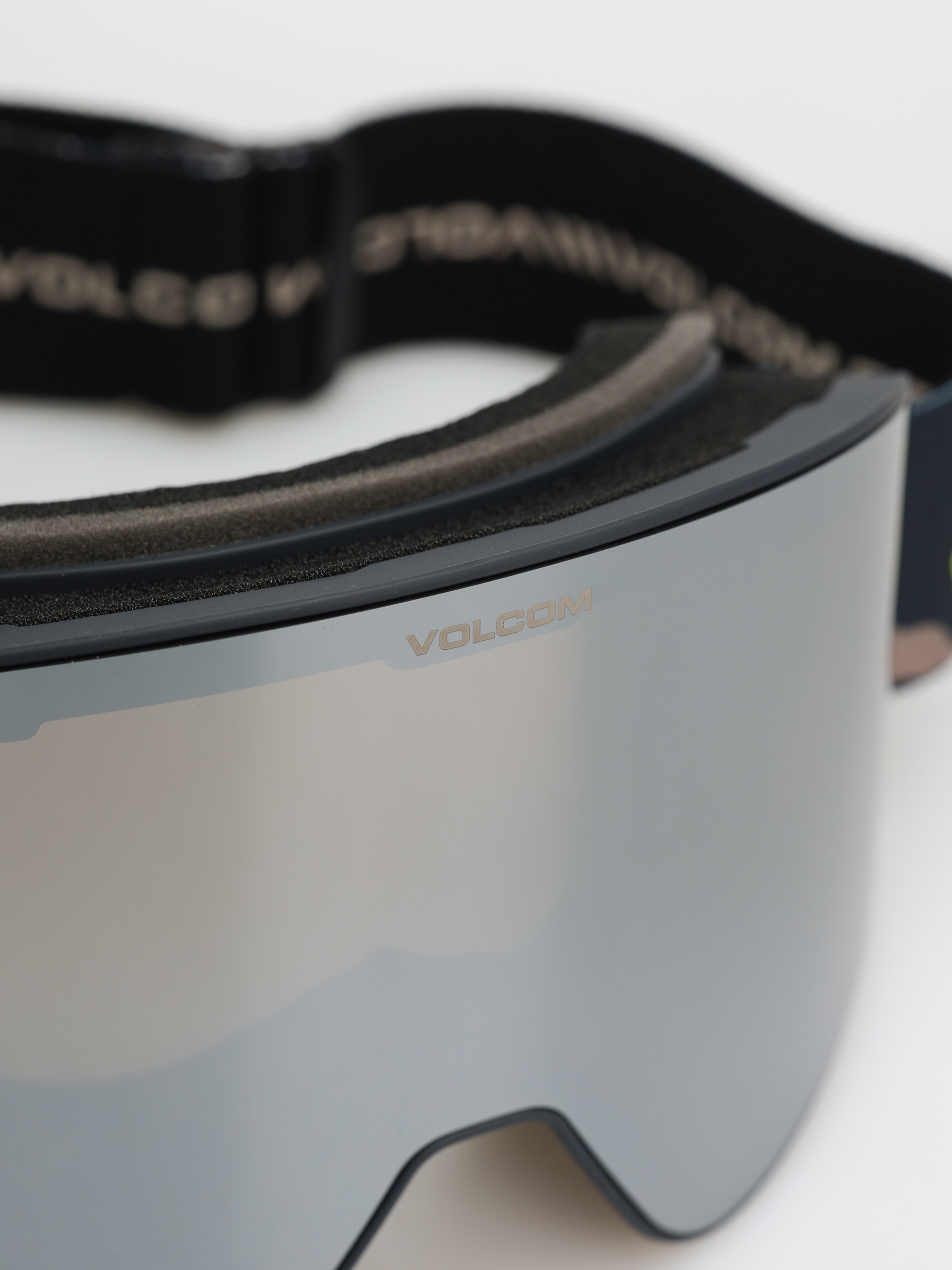 Snowboardové okuliare Volcom Odyssey (camo/silver chrome+bl yellow)