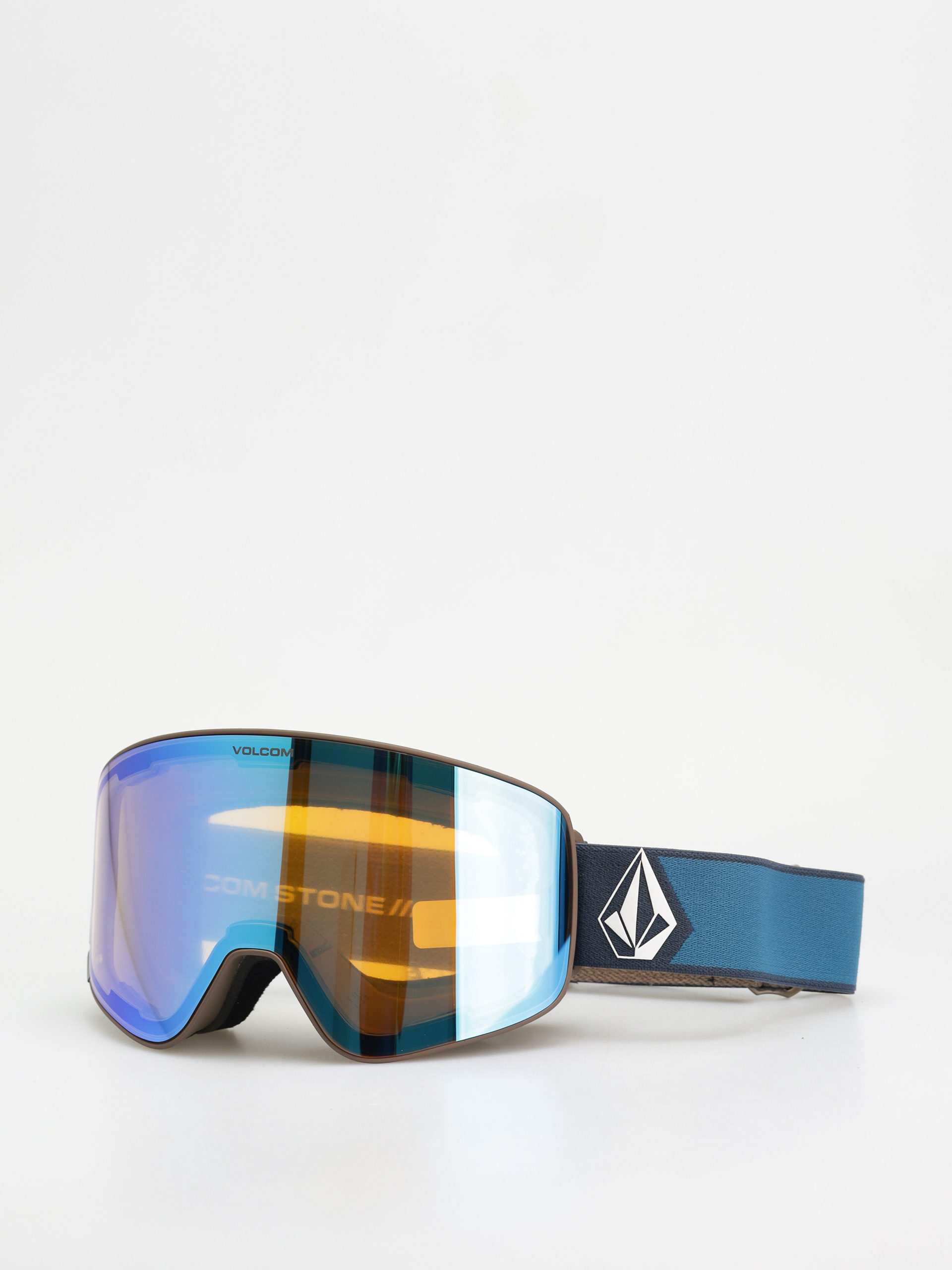 Snowboardovu00e9 okuliare Volcom Odyssey (nvy cbt/ice chrome+bl dark grey)