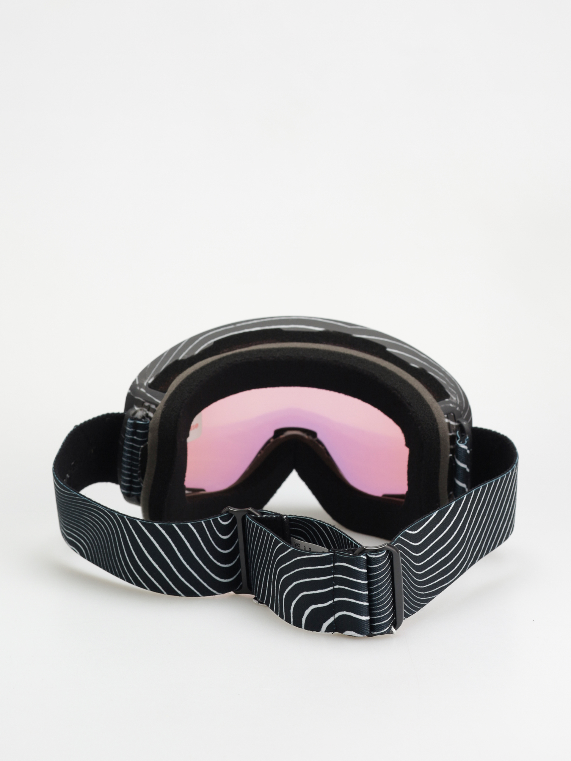 Snowboardové okuliare Volcom Odyssey (op art/gold chrome+bl rose)