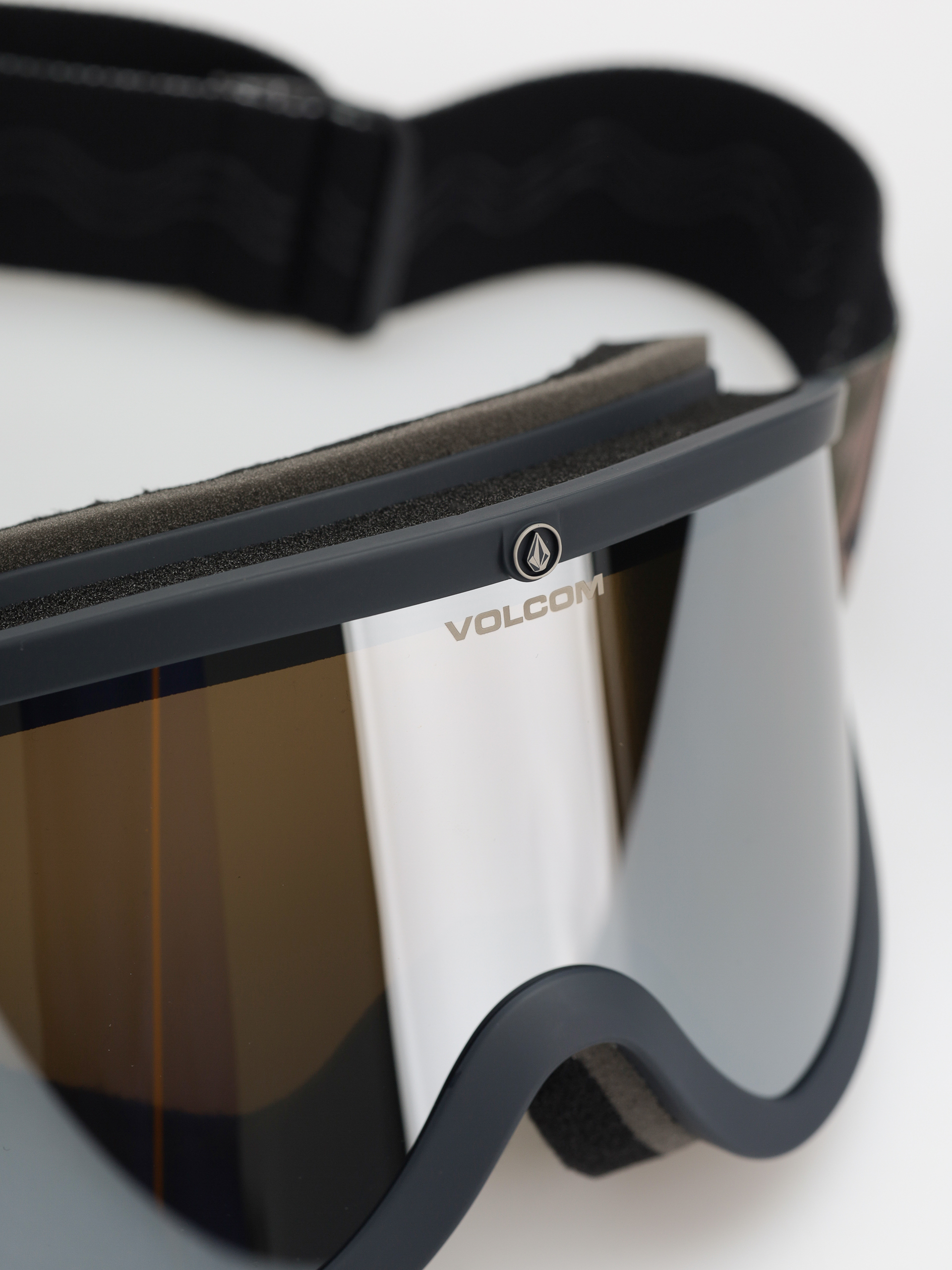 Snowboardové okuliare Volcom Footprints (camo haze/silver chrome+bl rose)