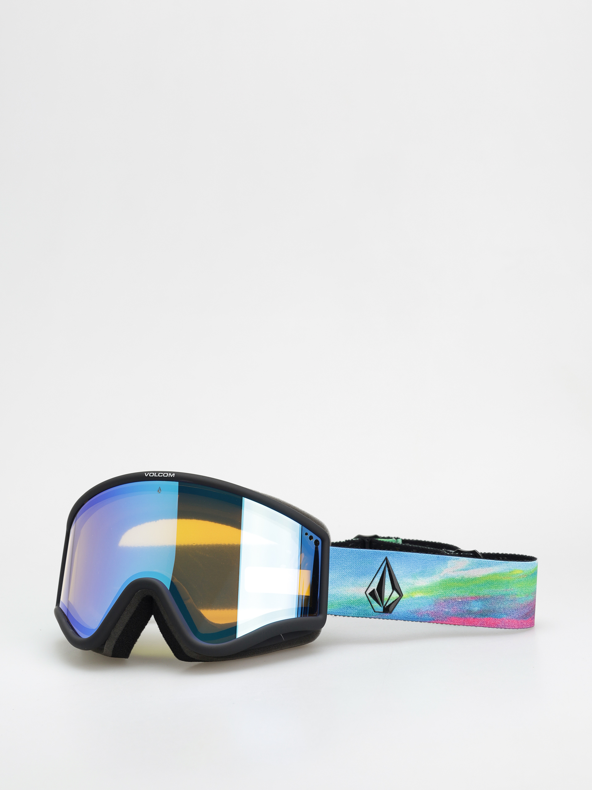 Snowboardovu00e9 okuliare Volcom Yae (mike ravelson/ice chrome+bl dark grey)