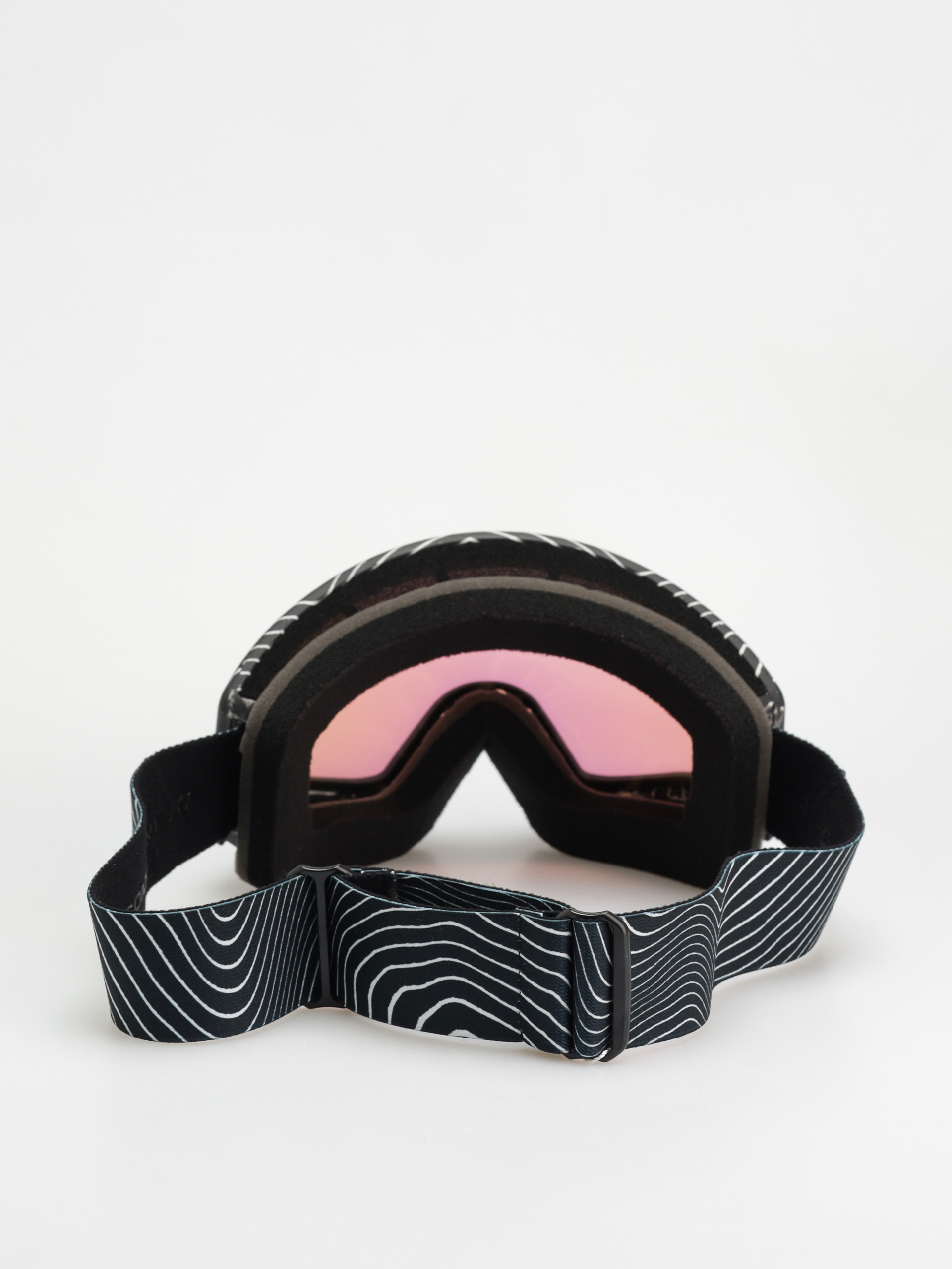 Snowboardové okuliare Volcom Yae (op art/gold chrome+bl rose)