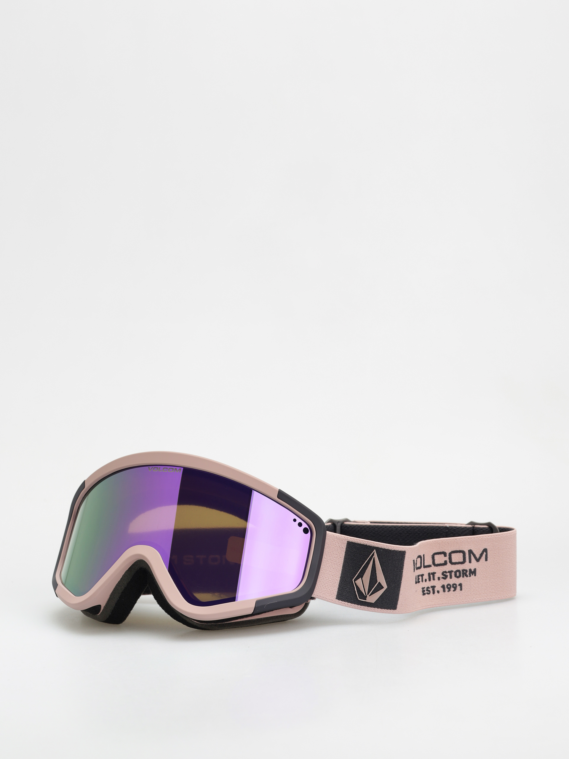 Snowboardové okuliare Volcom Attunga (adr chr/purple chrome+bl rose)