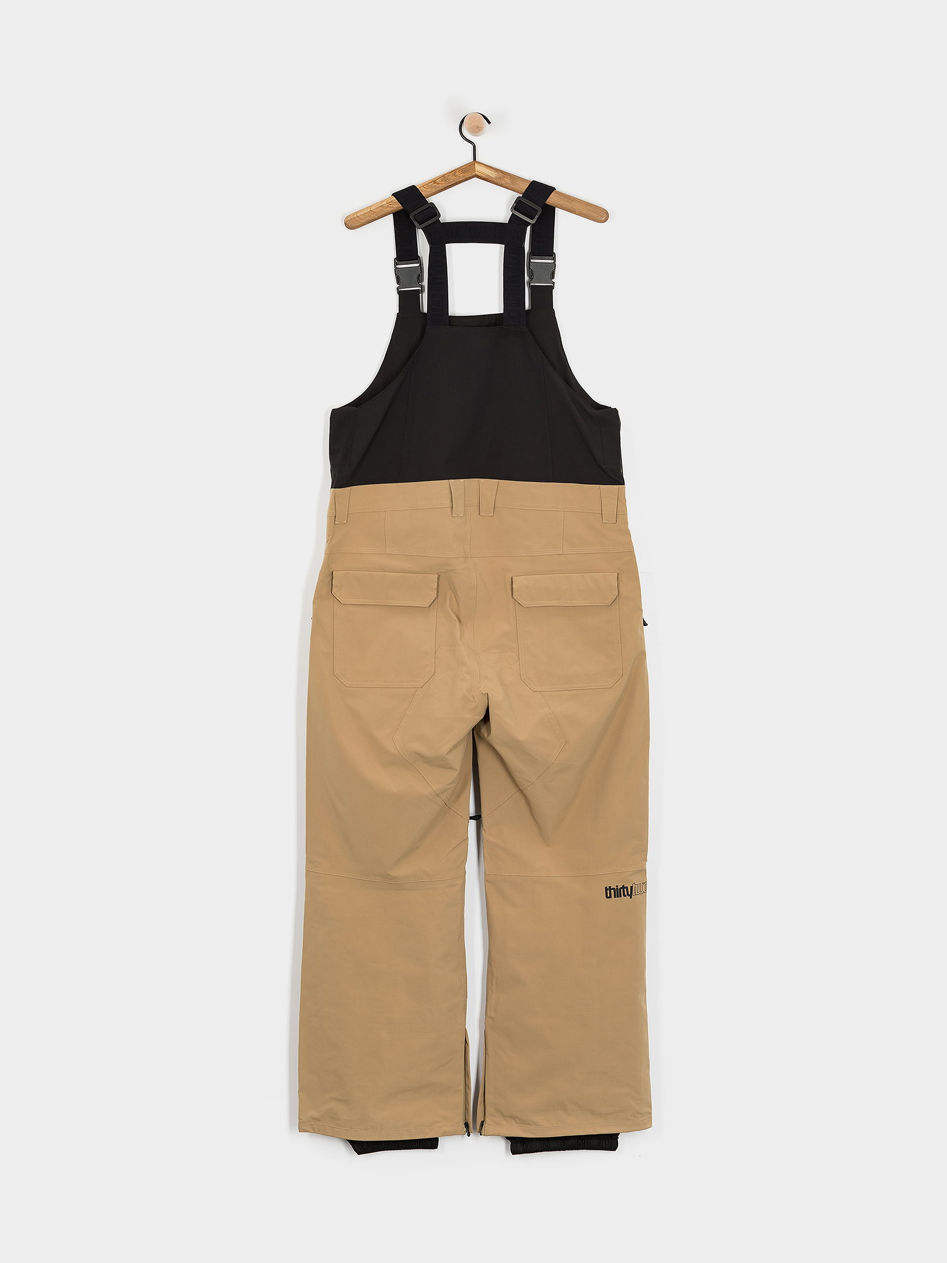 Pánske Snowboardové nohavice ThirtyTwo Basement Bib (khaki)