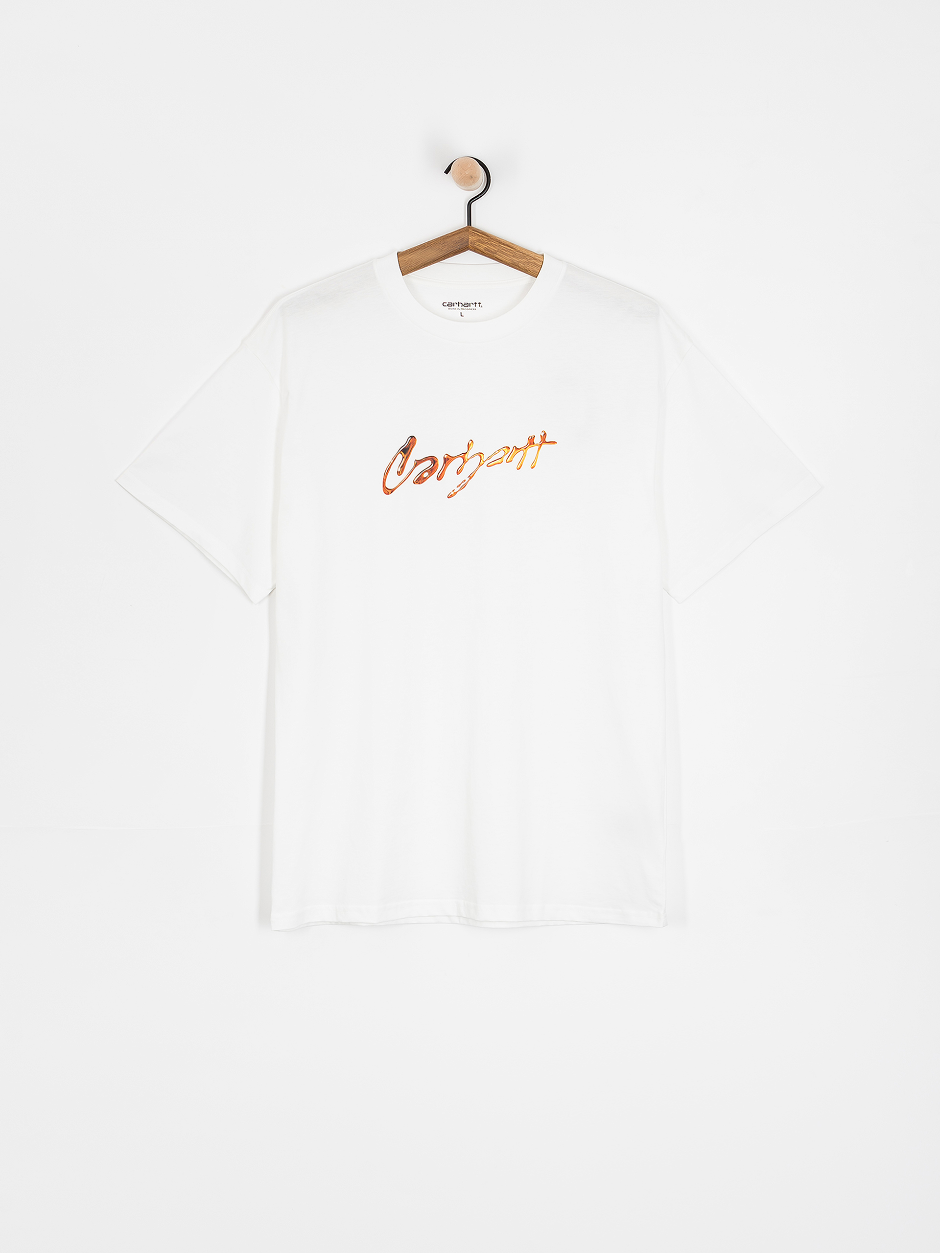 Tričko Carhartt WIP Drip Script (white)