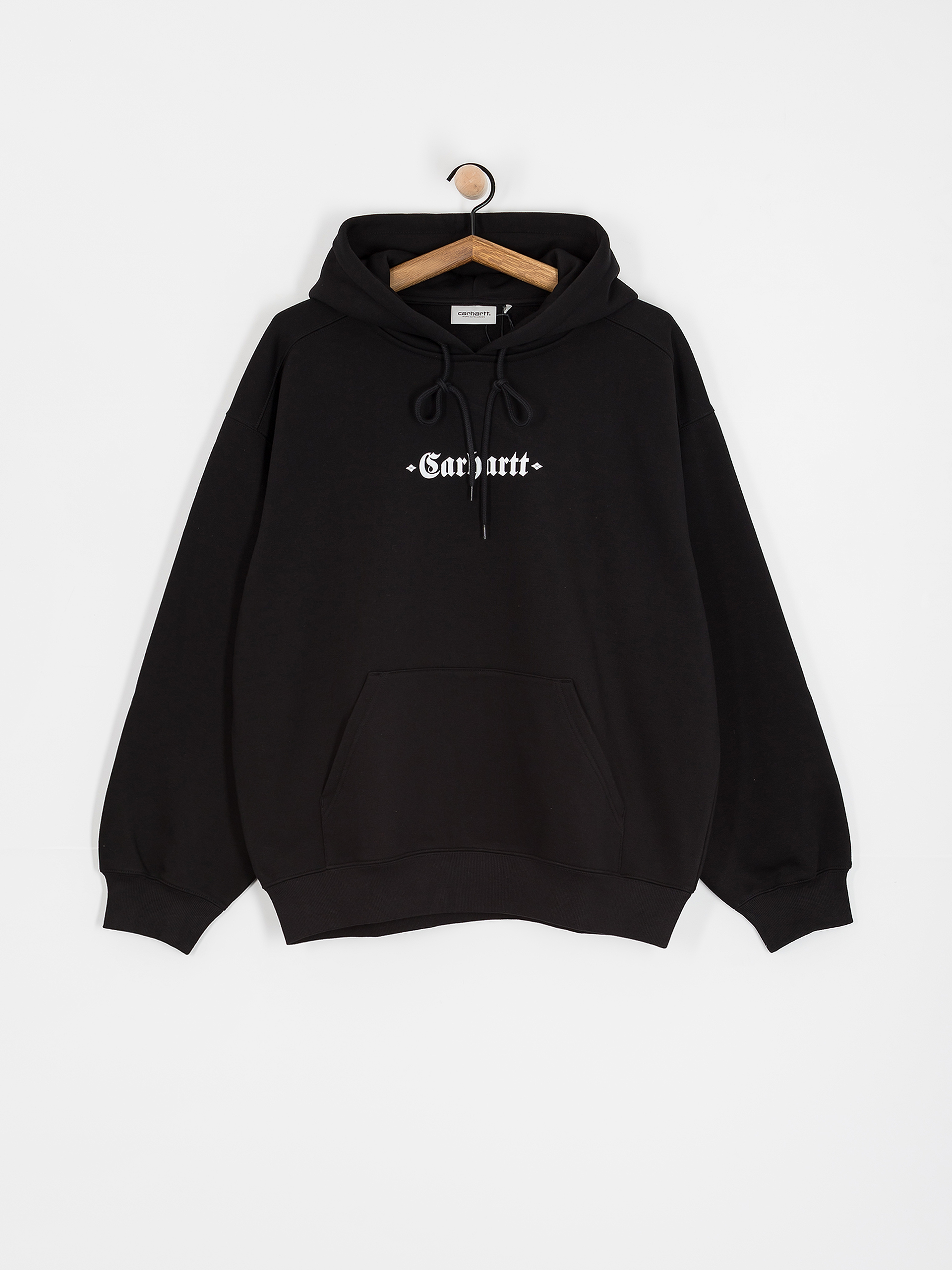 Mikina s kapucňou Carhartt WIP Greatest Hits HD (black/white)