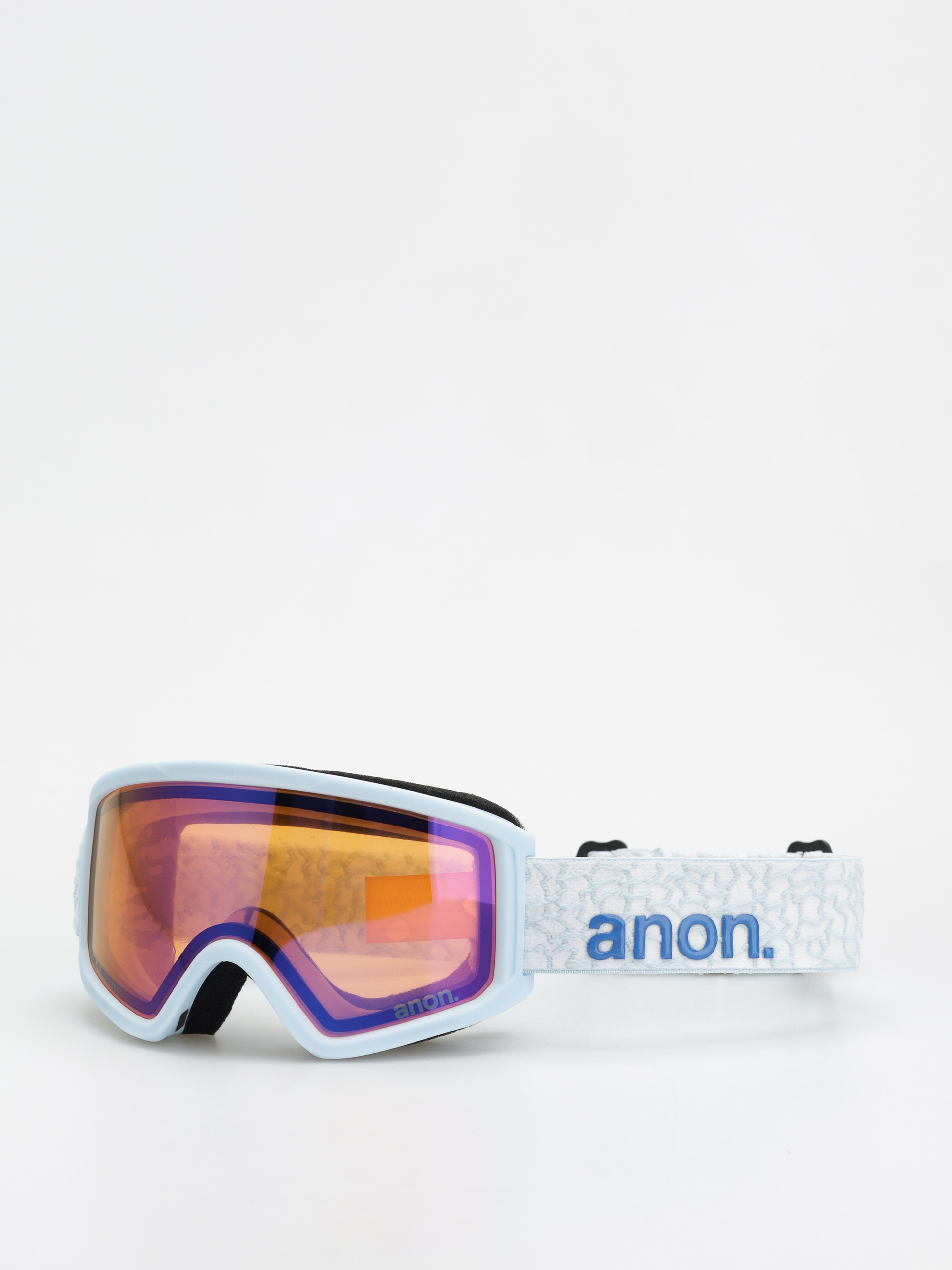 Snowboardové okuliare Anon Tracker 2.0 JR (crackle/blue amber)