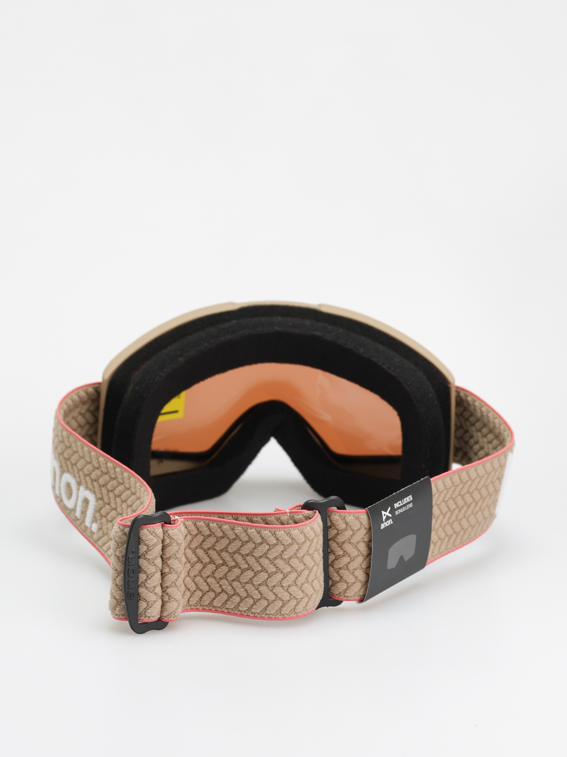 Snowboardové okuliare Anon Helix 2.0 (summit taupe/perceive sunny bronze/amber)