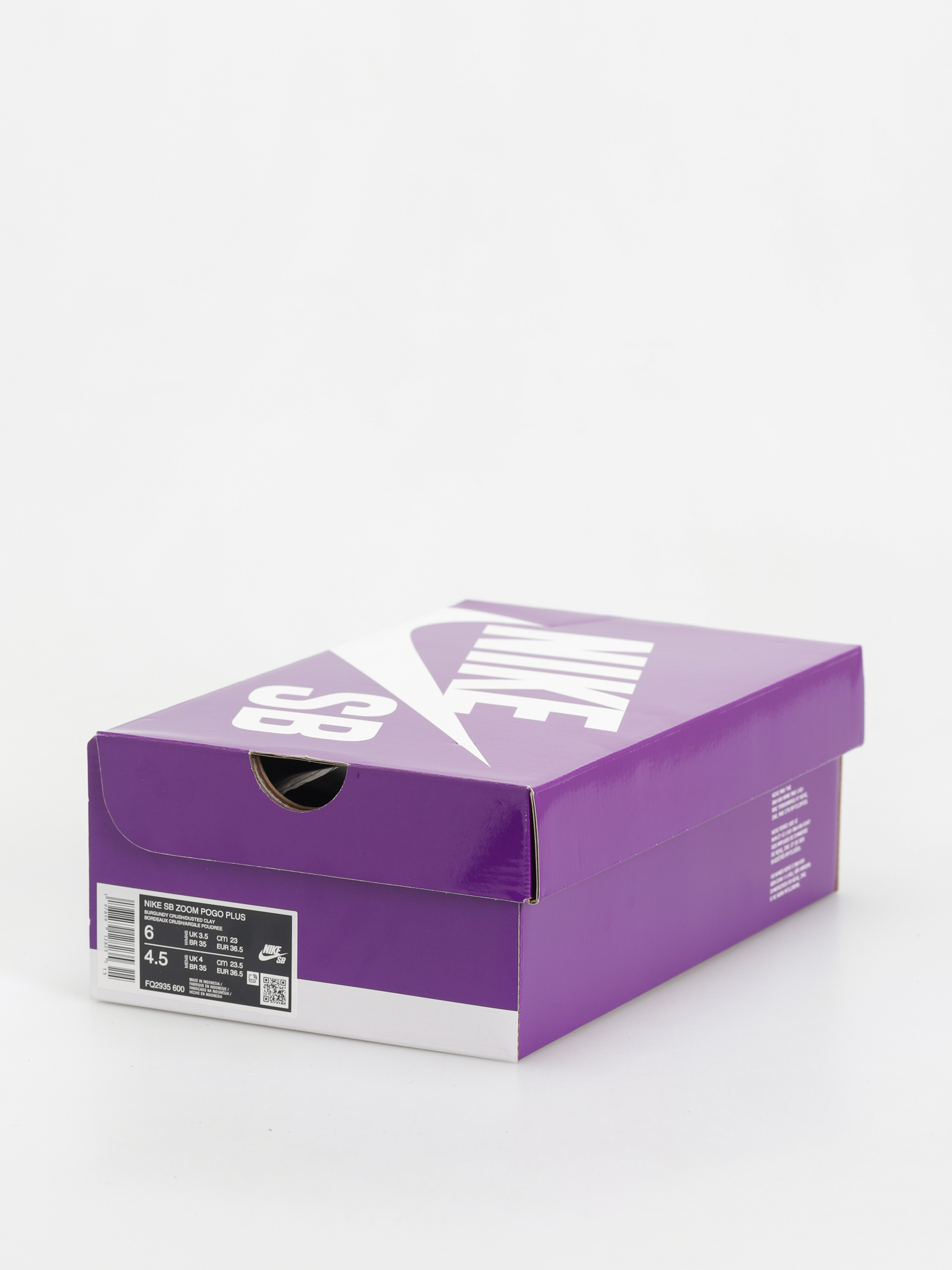 Topánky Nike SB Zoom Pogo Plus (burgundy crush/dusted clay burgundy ash)