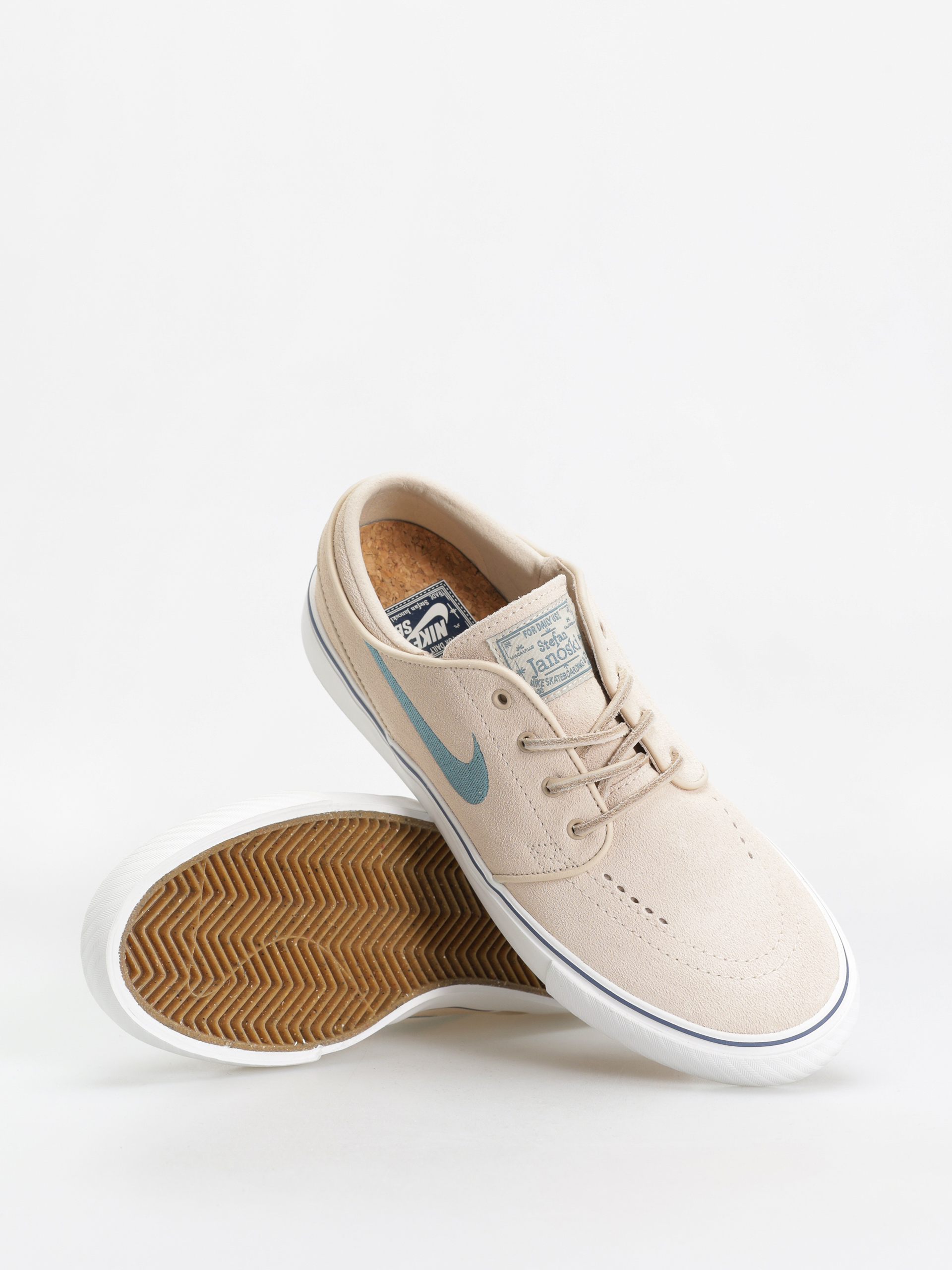 Topánky Nike SB Zoom Janoski OG+ (sanddrift/smokey blue thunder blue)