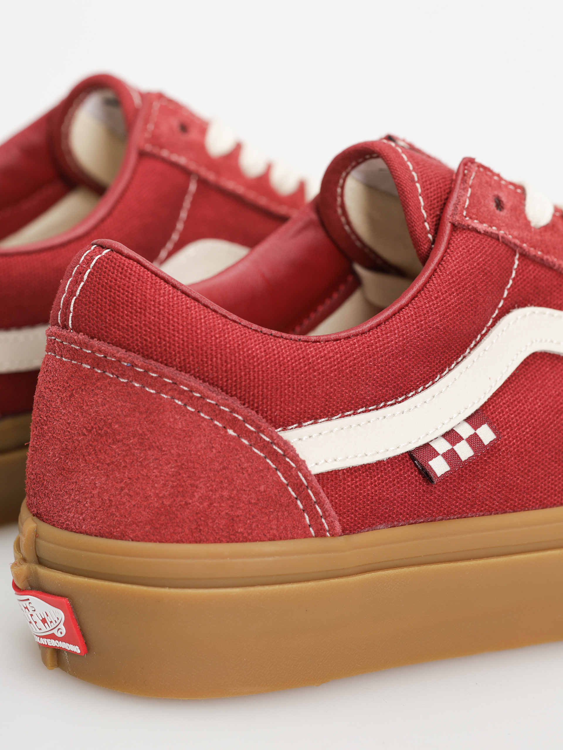 Topánky Vans Skate Old Skool (red/gum)