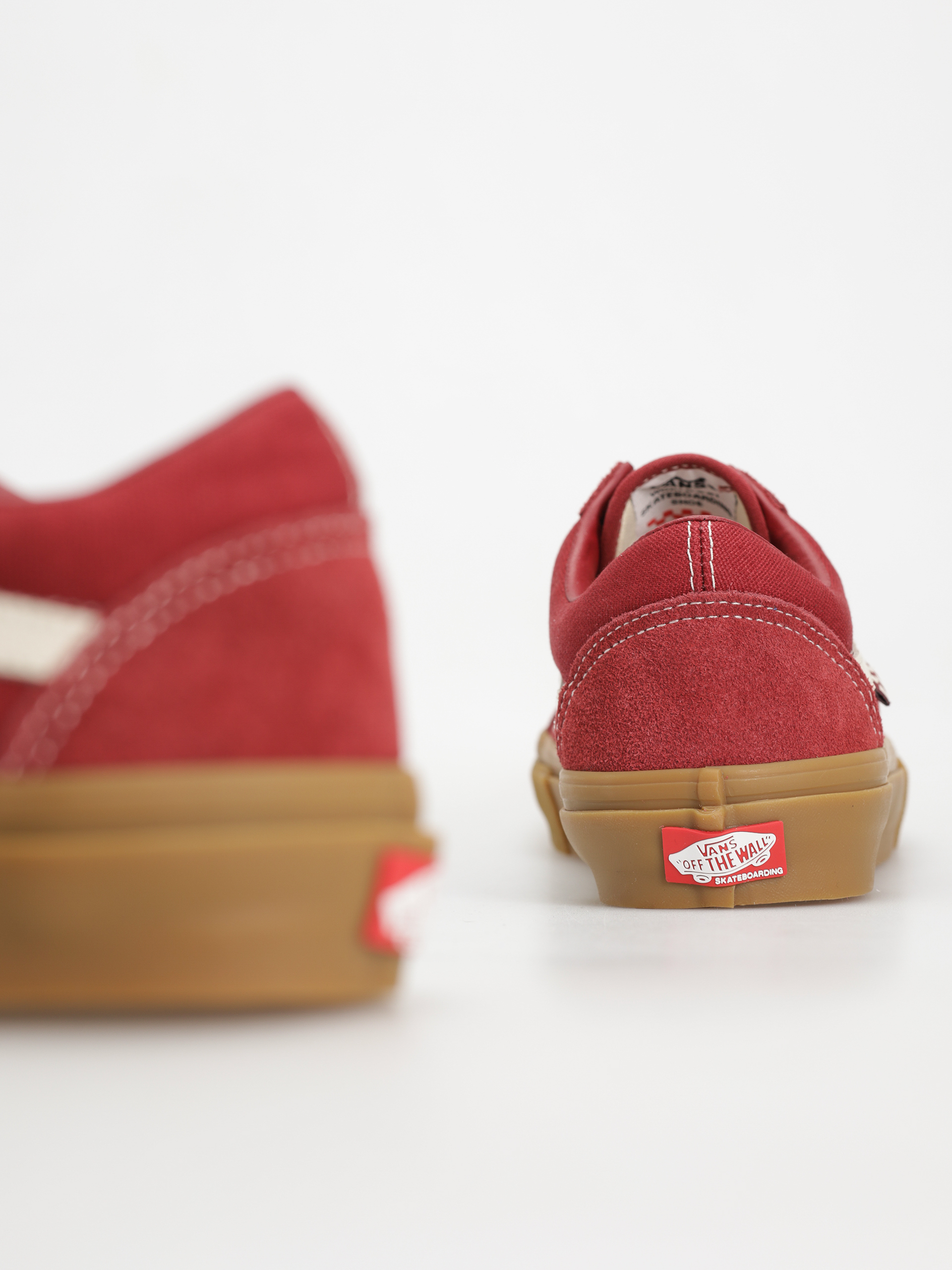 Topánky Vans Skate Old Skool (red/gum)
