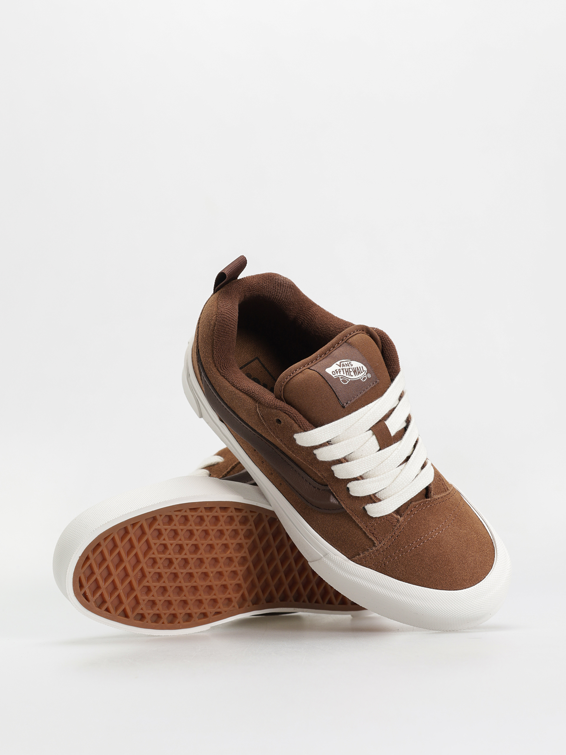 Topánky Vans Knu Skool (suede brown)