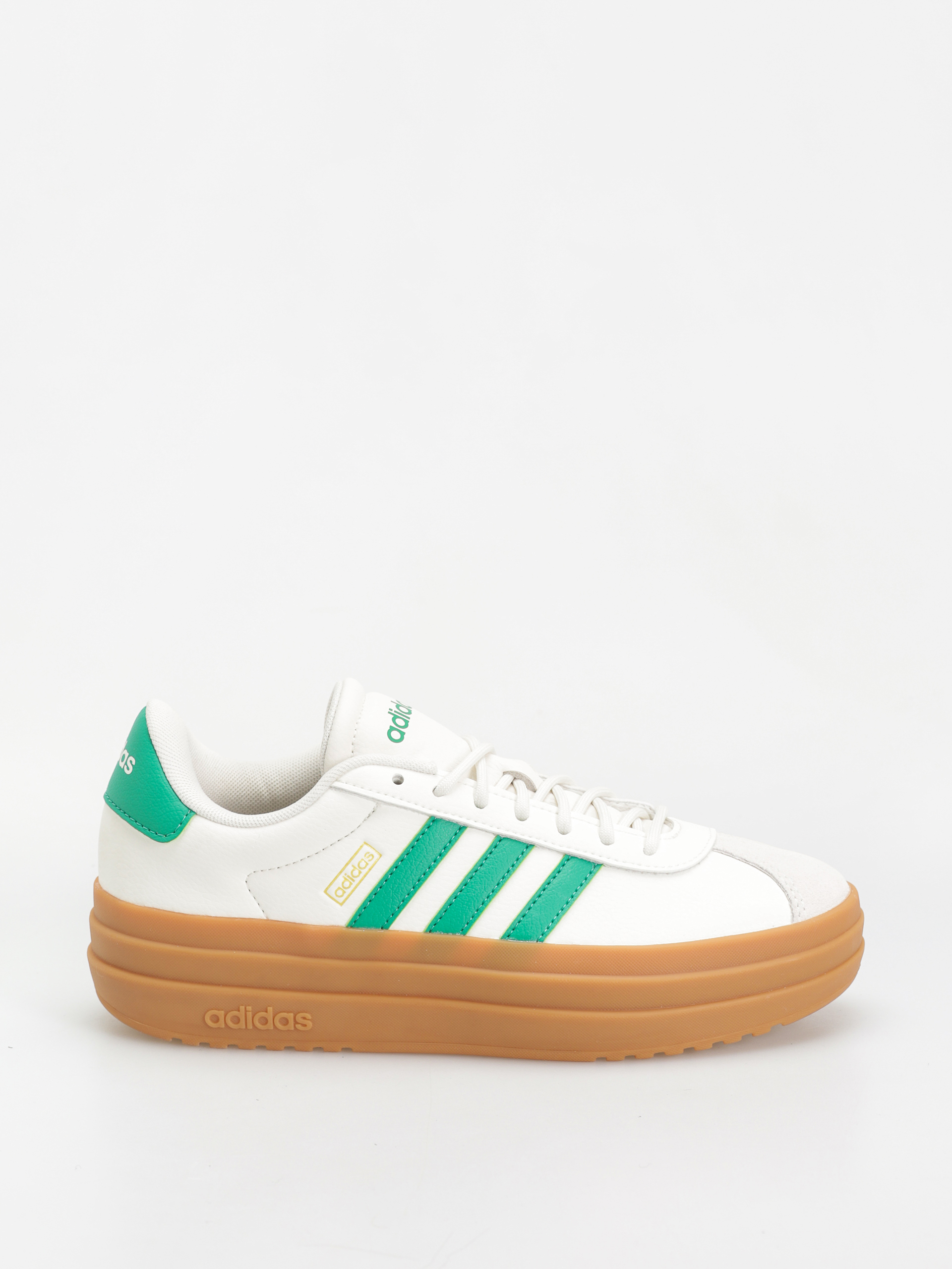 Topu00e1nky adidas Vl Court Bold Wmn (cwhite/cougrn/goldmt)