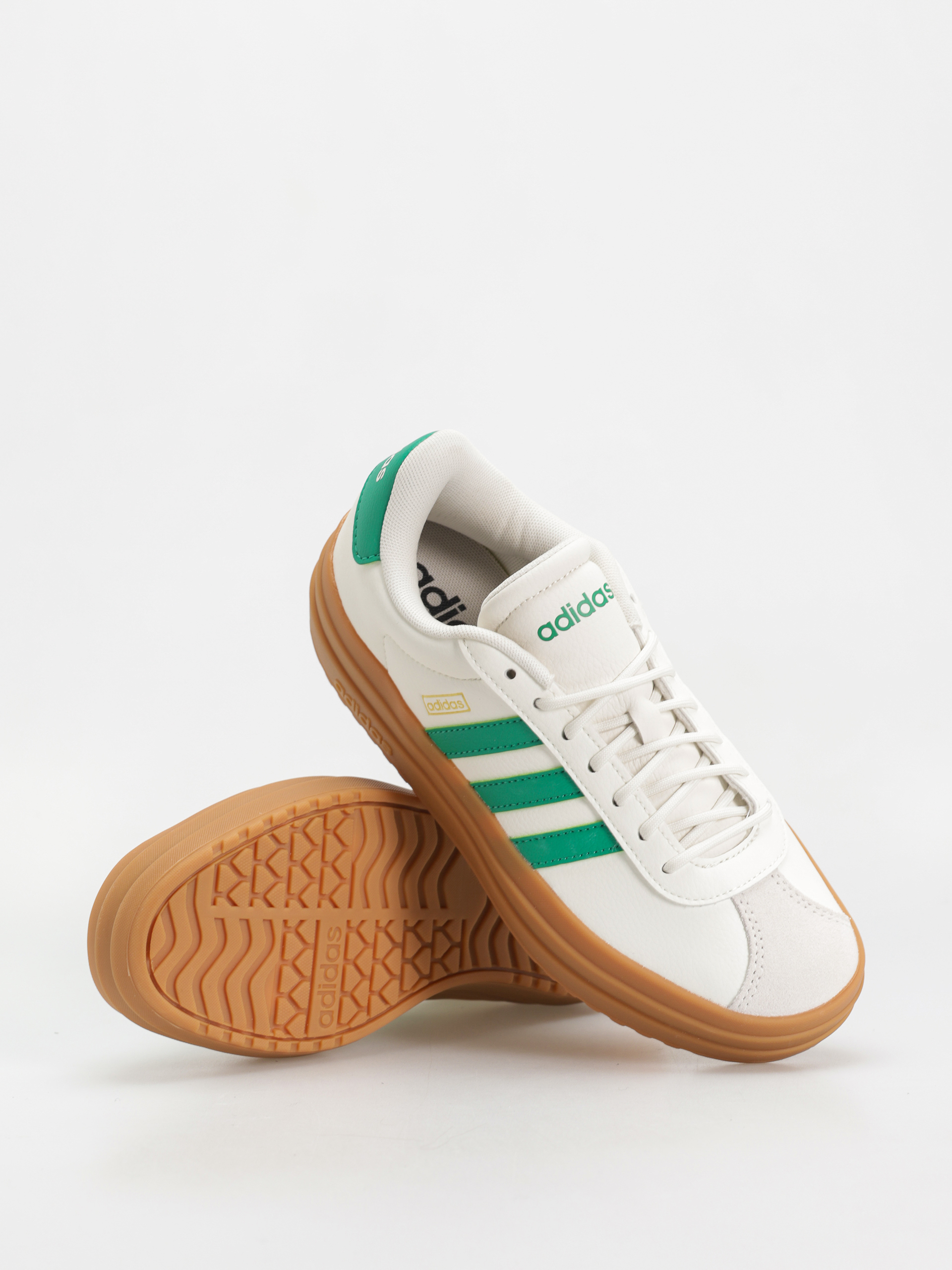 Topánky adidas Vl Court Bold Wmn (cwhite/cougrn/goldmt)