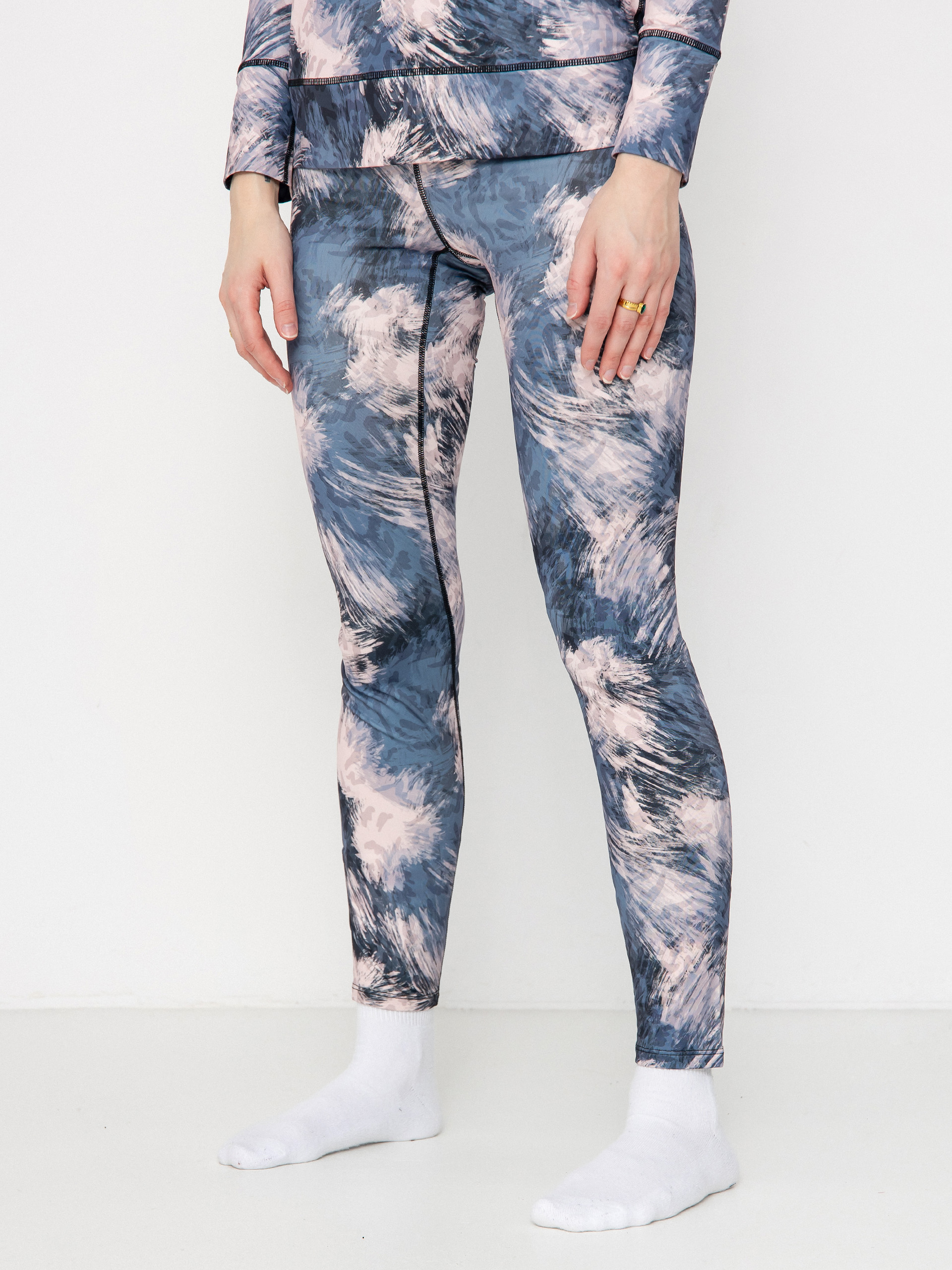 Dámske Termolegíny Roxy Daybreak Brushed (darknight)