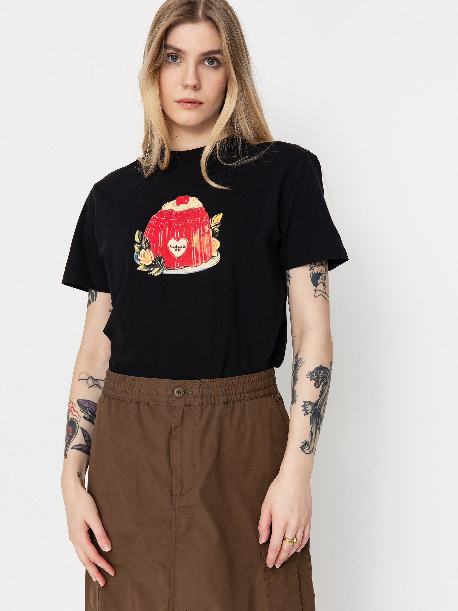 Sukňa Carhartt WIP Cargo Long Wmn (chocolate)