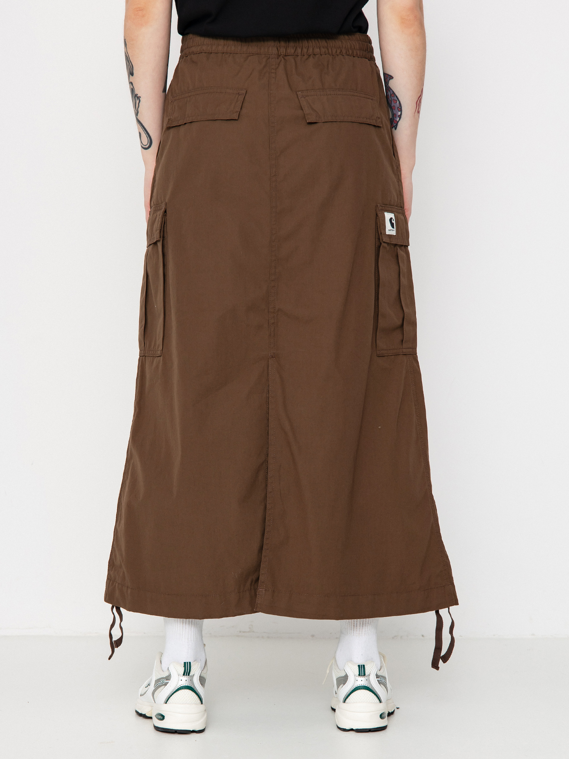 Sukňa Carhartt WIP Cargo Long Wmn (chocolate)
