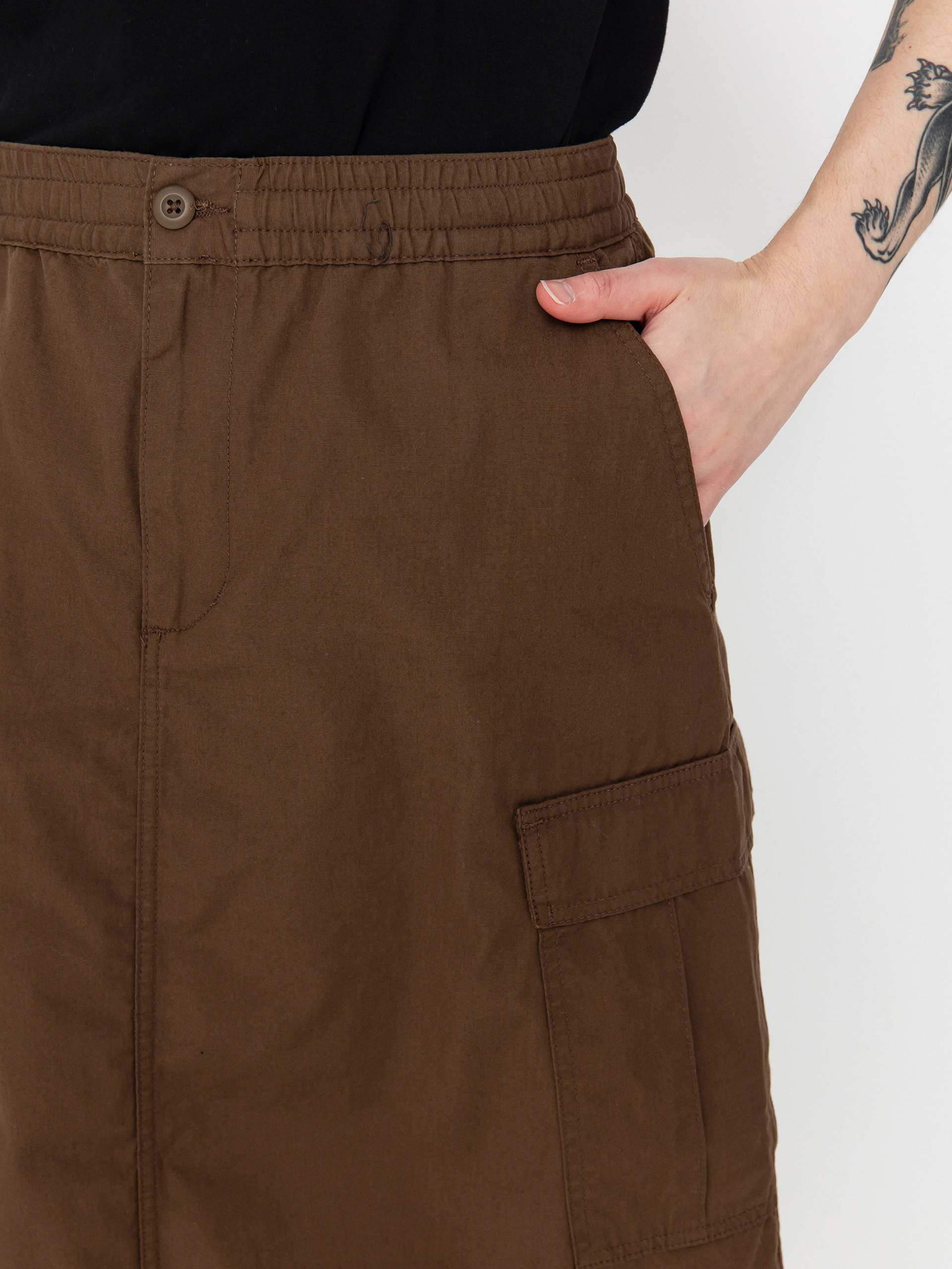 Sukňa Carhartt WIP Cargo Long Wmn (chocolate)